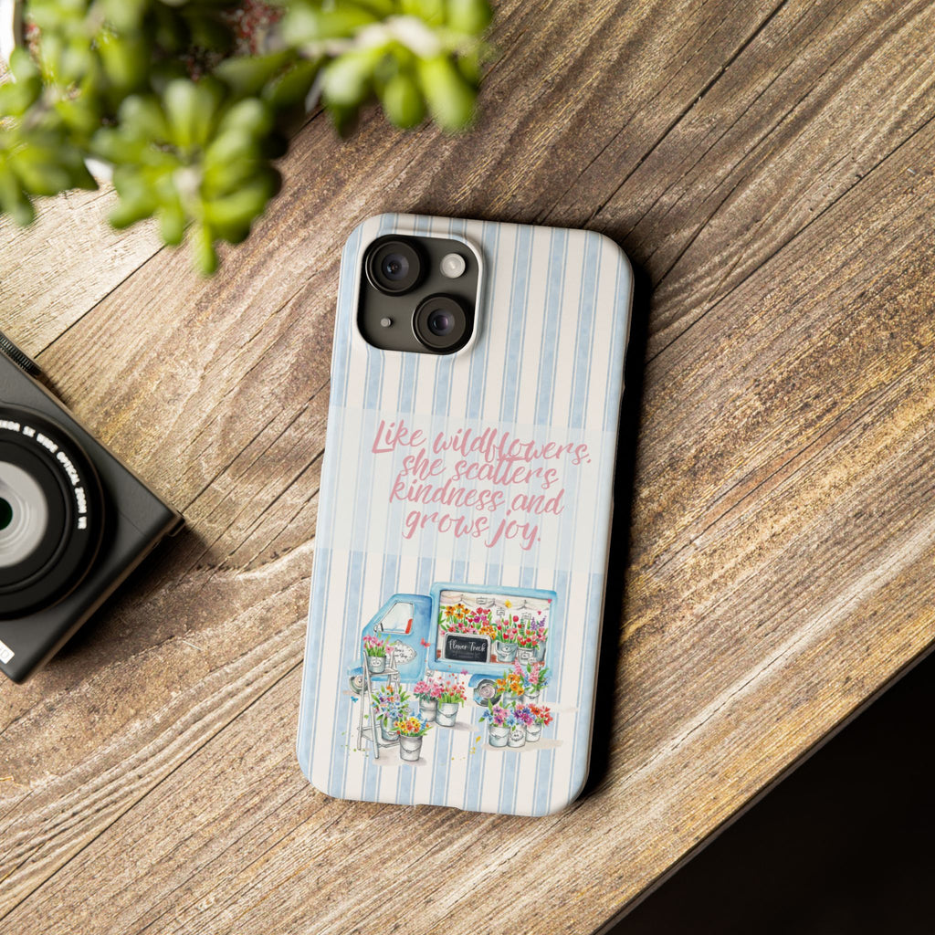 She’s Like Wildflowers iPhone Case