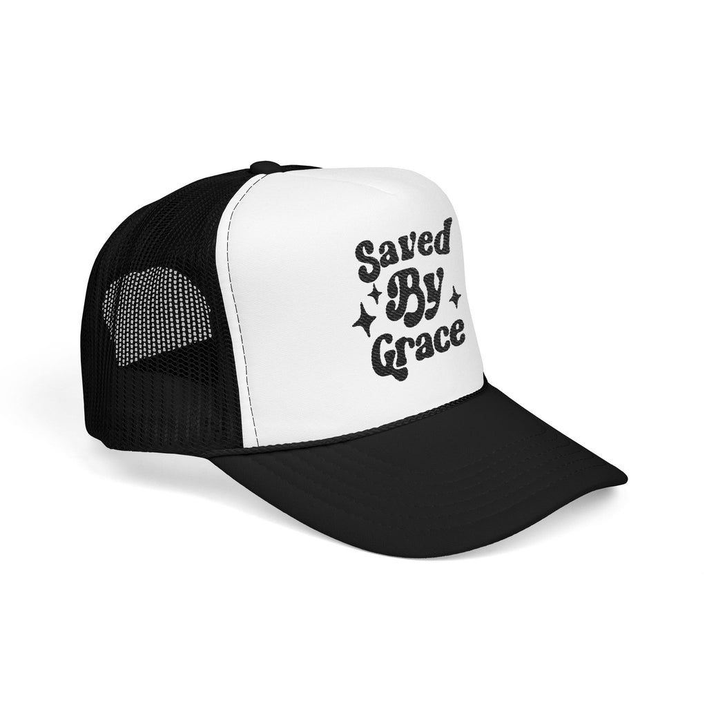 Saved By Grace Embroidered Hat