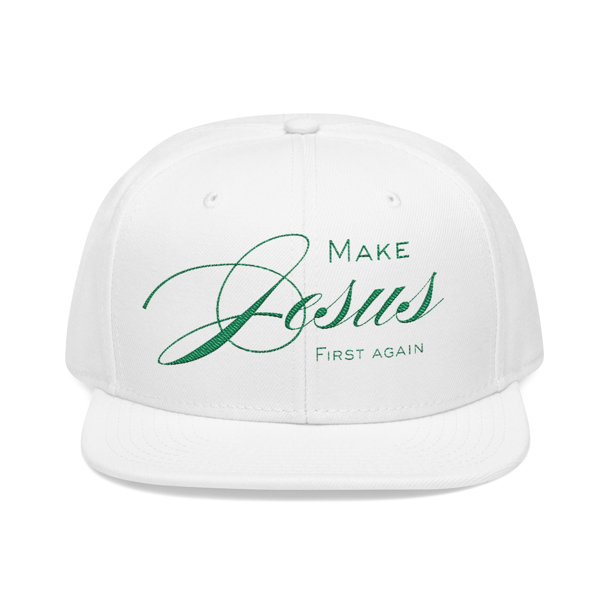 Make Jesus First Again Embroidered Hat