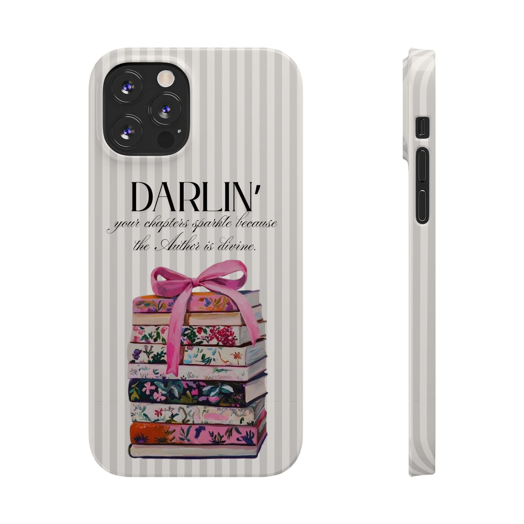 Darlin’ The Author Is Devine iPhone Case