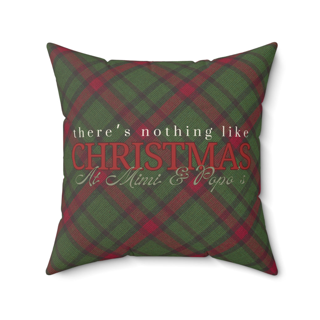 There’s Nothing like Christmas At Mimi & Popo’s Pillow