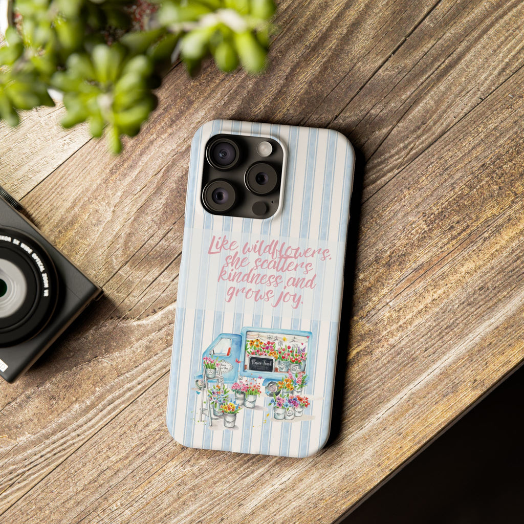 She’s Like Wildflowers iPhone Case