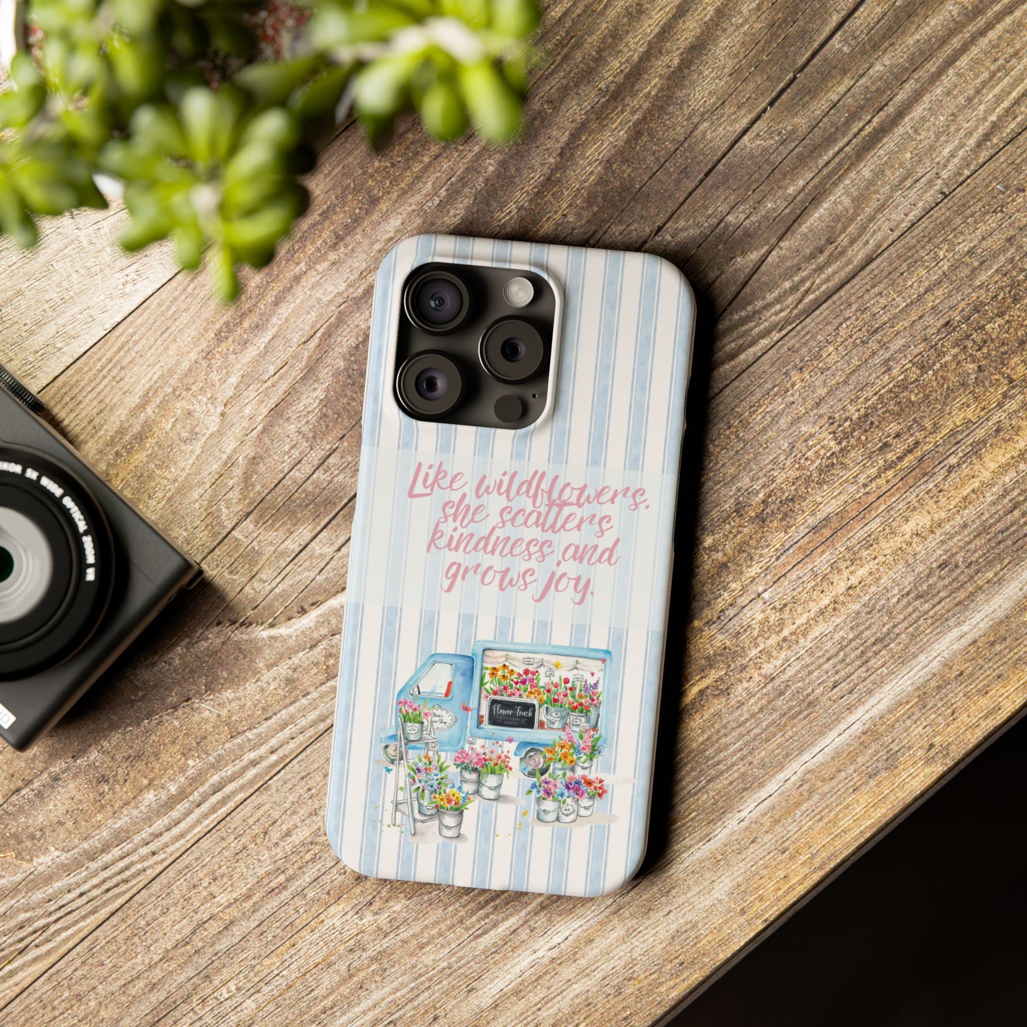 She’s Like Wildflowers iPhone Case