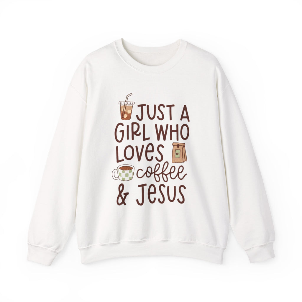 Coffee & Jesus Cozy Sweatshirt