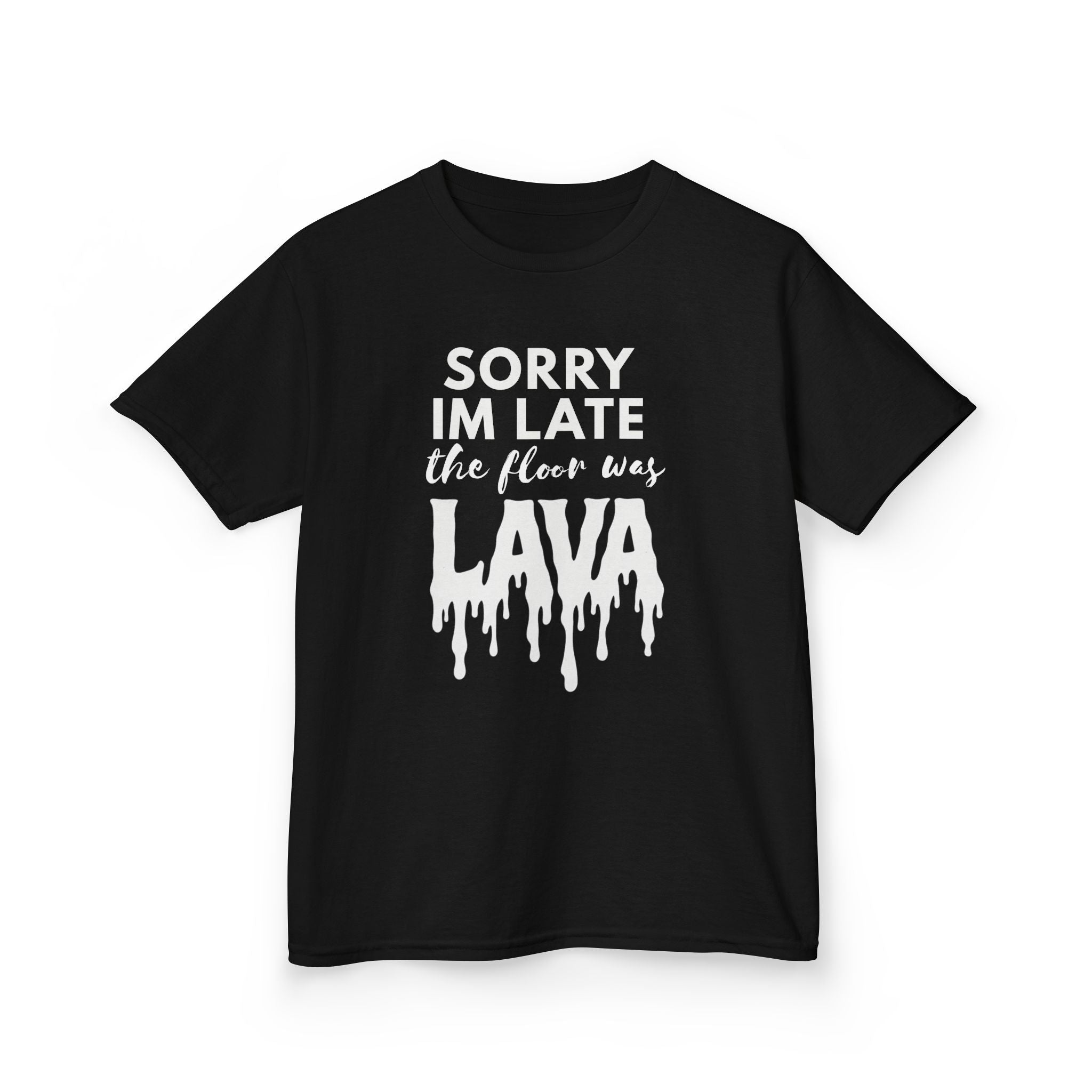 The Floor Was Lava Kids Tee