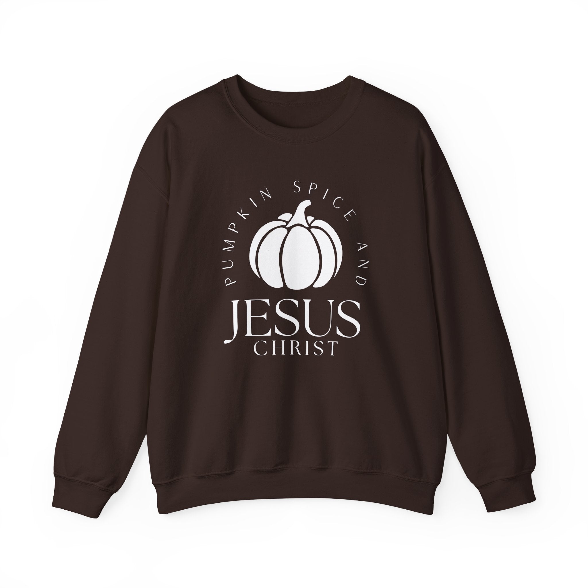 Pumpkin Spice And Jesus Christ Cozy Sweatshirt