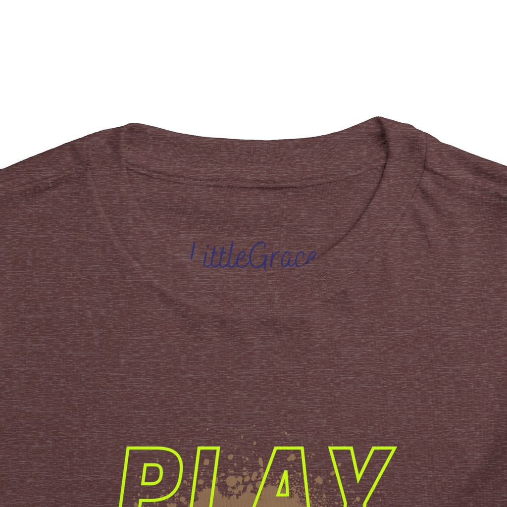 Play Hard Pray Hard Toddler Tee