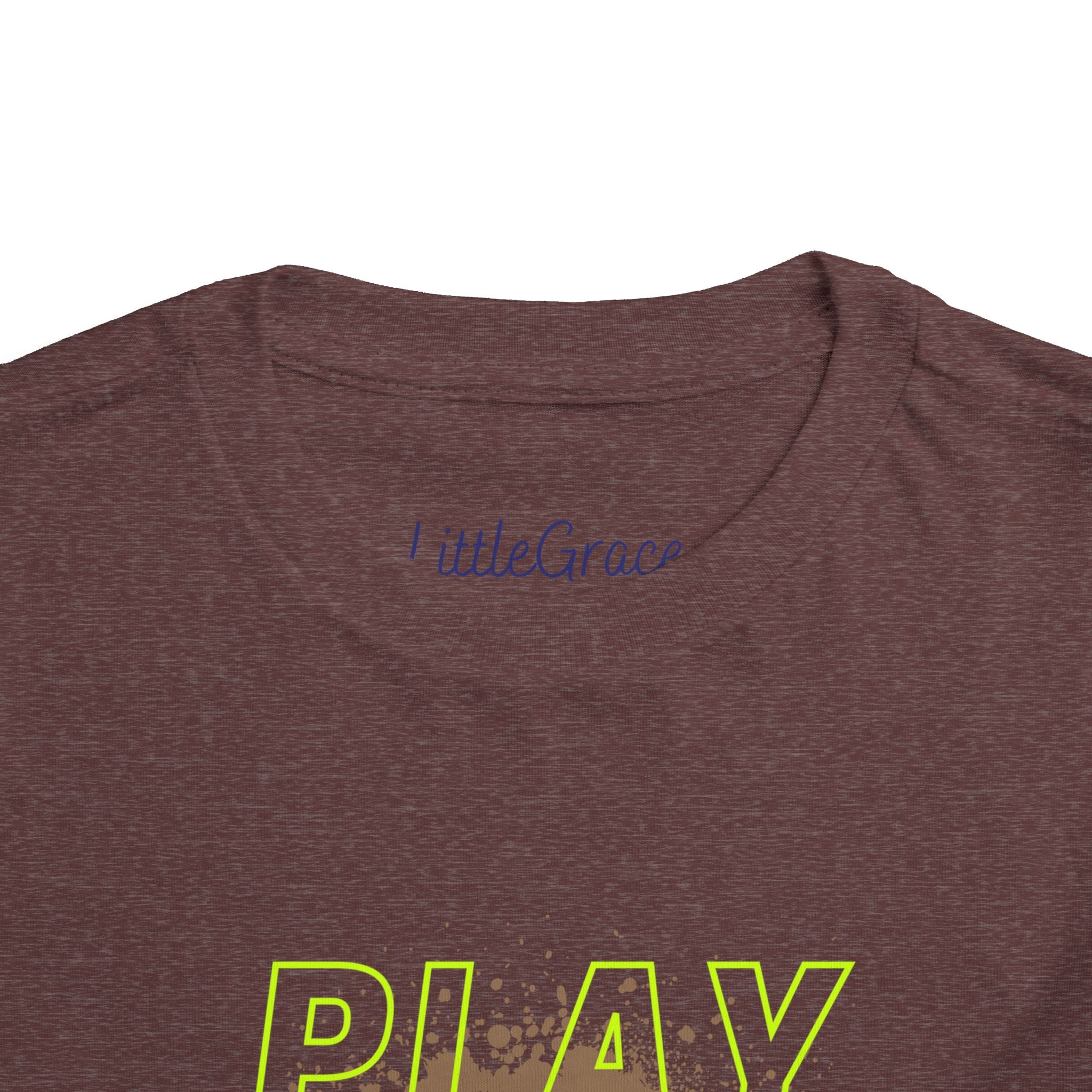 Play Hard Pray Hard Toddler Tee