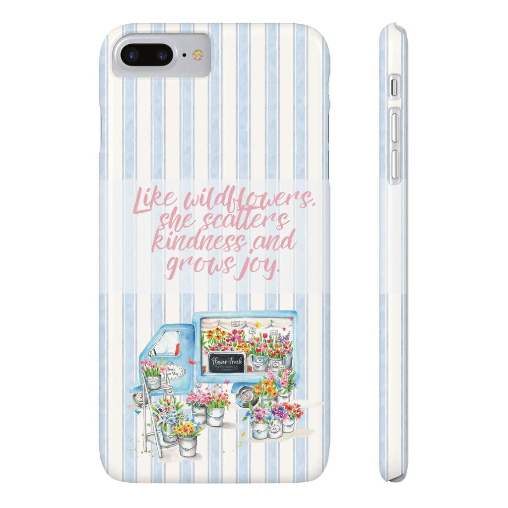 She’s Like Wildflowers iPhone Case