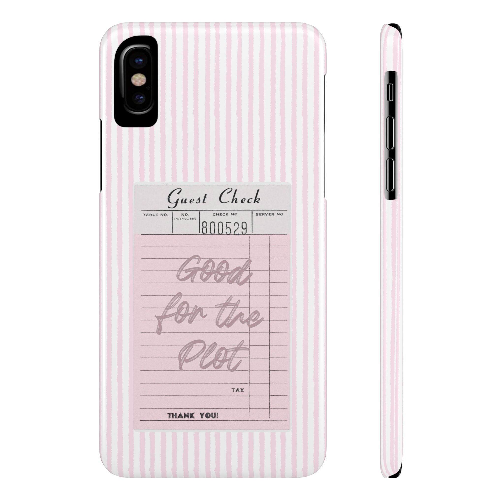 Good For The Plot iPhone Case