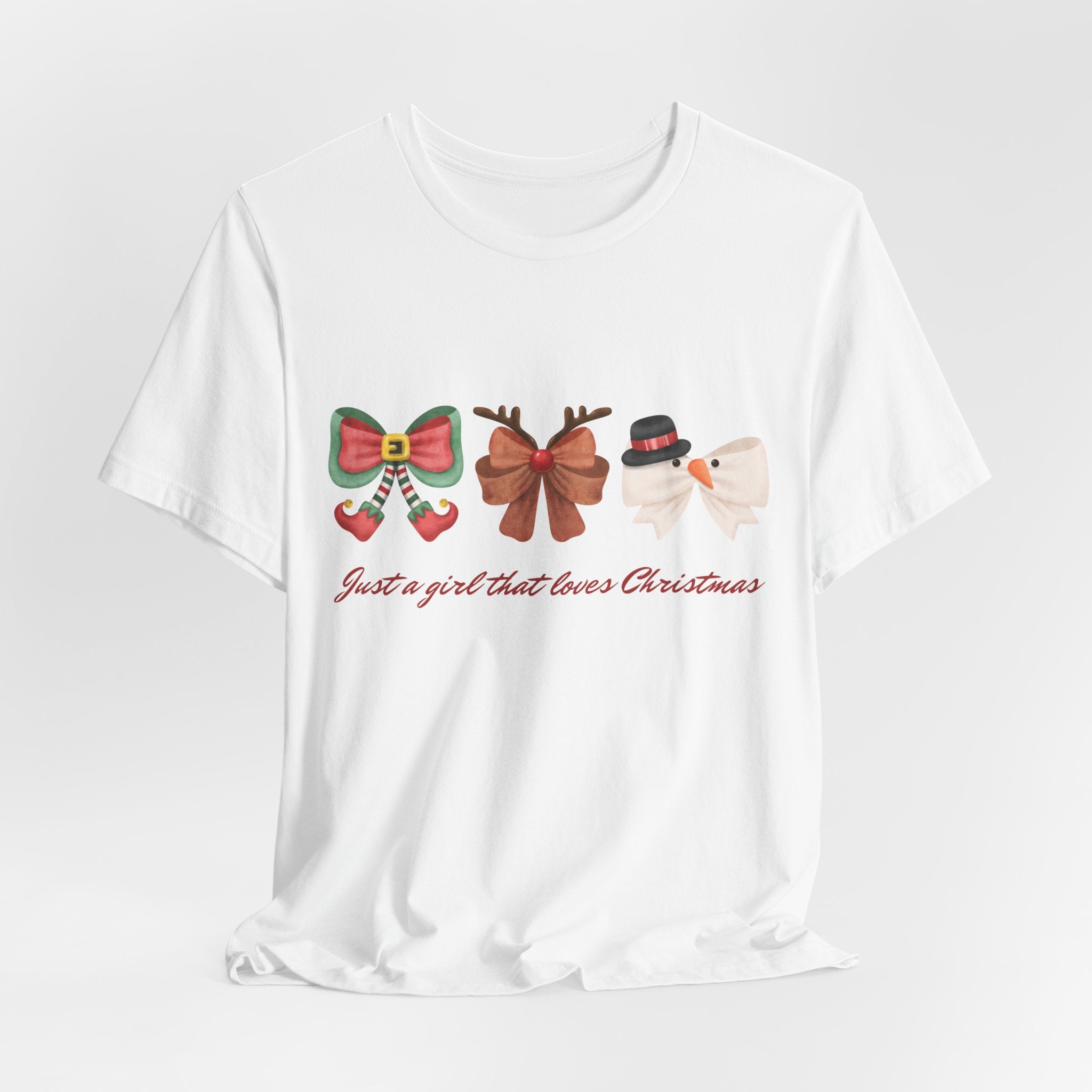 Just A Girl That Loves Christmas Tee