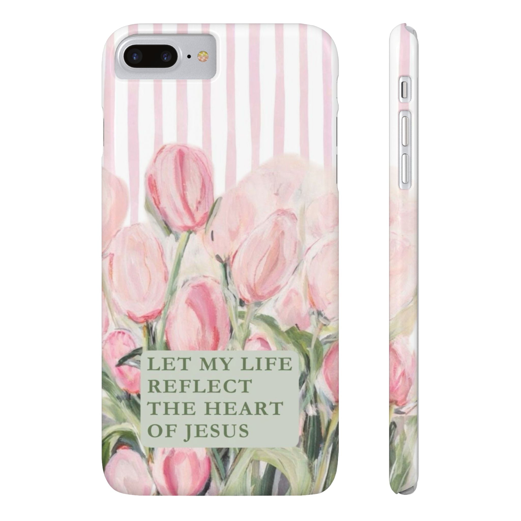 Let My Life Reflect The Heart Of Jesus iPhone Case