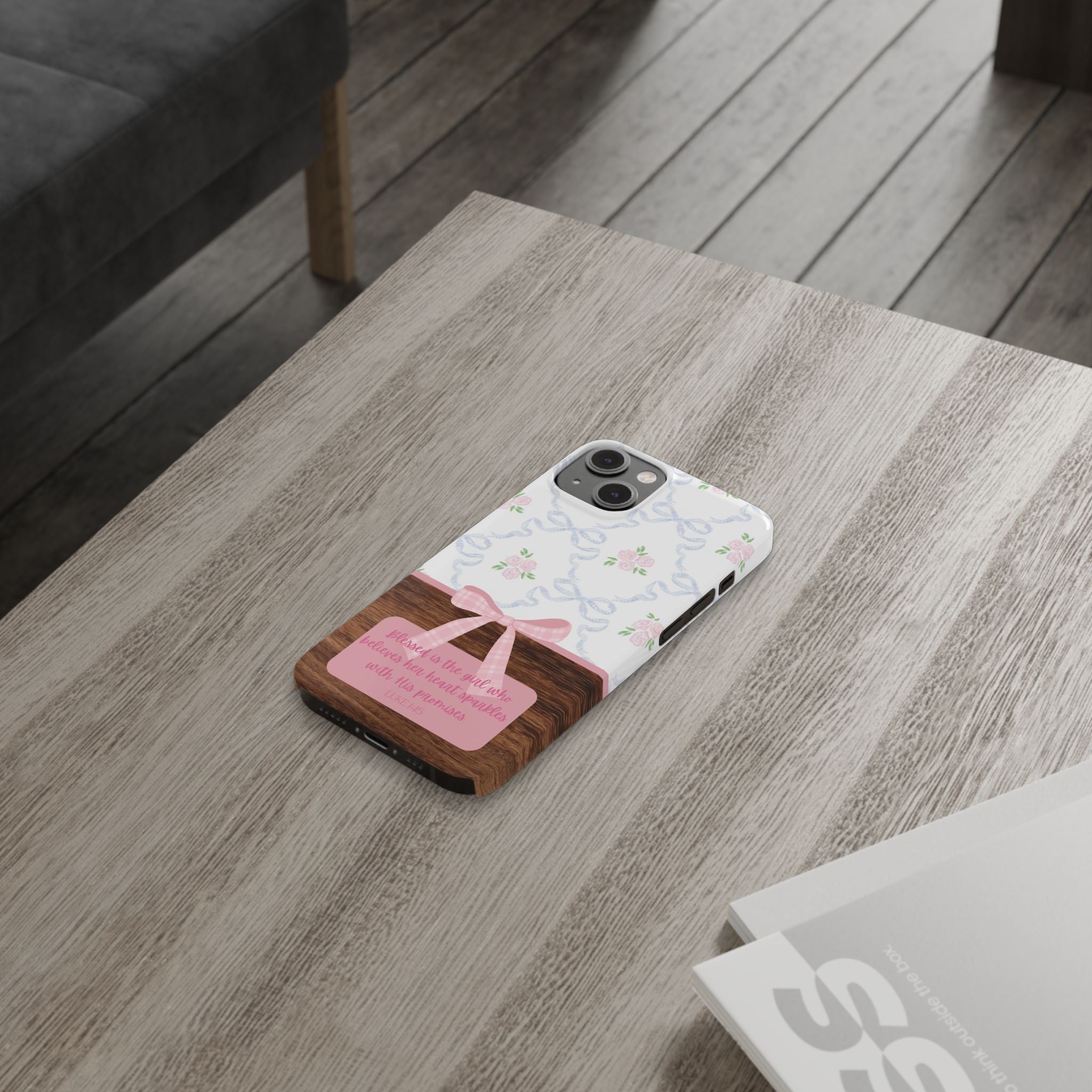 Blessed Is The Girl iPhone Case