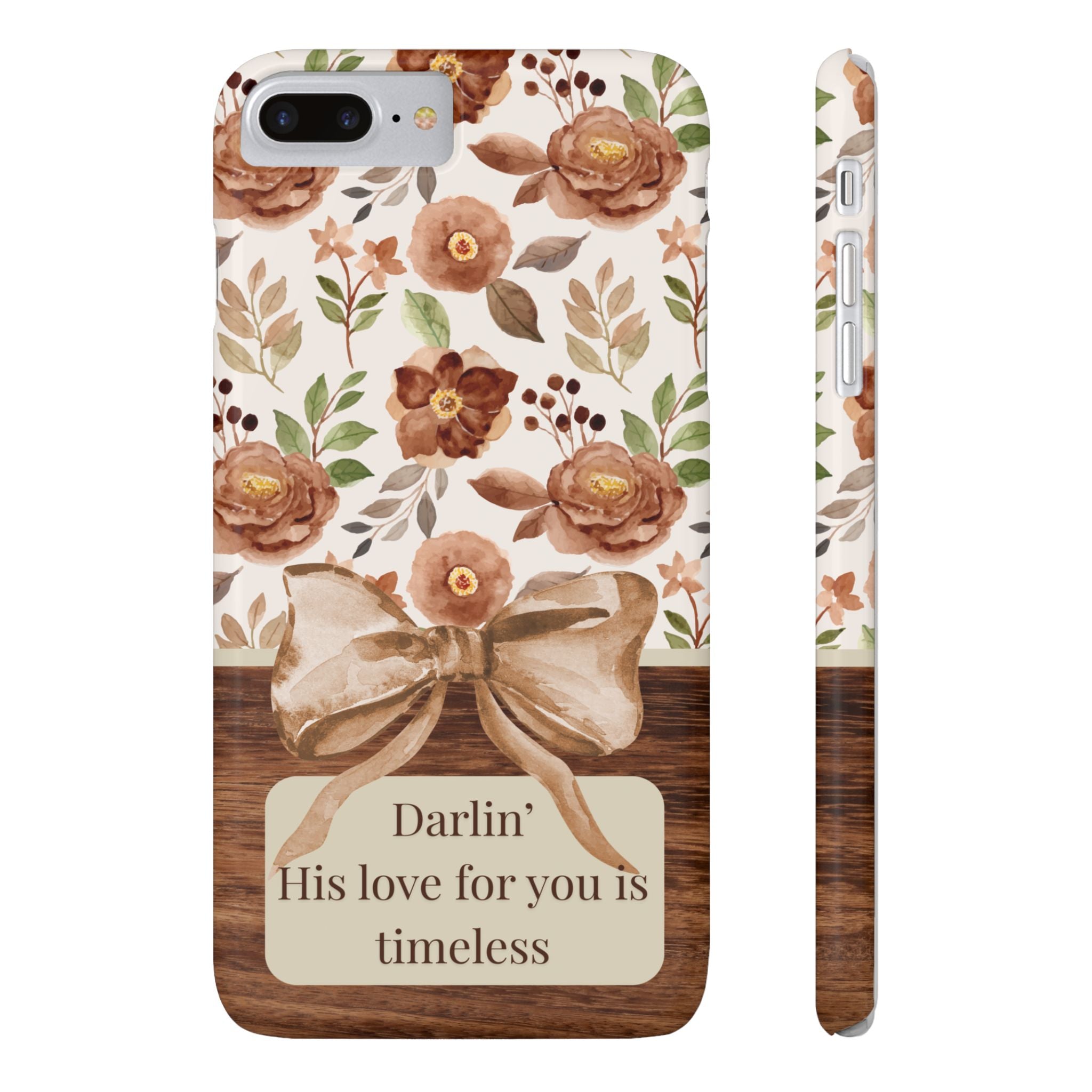 Darlin His Love For You Is Timeless iPhone Case