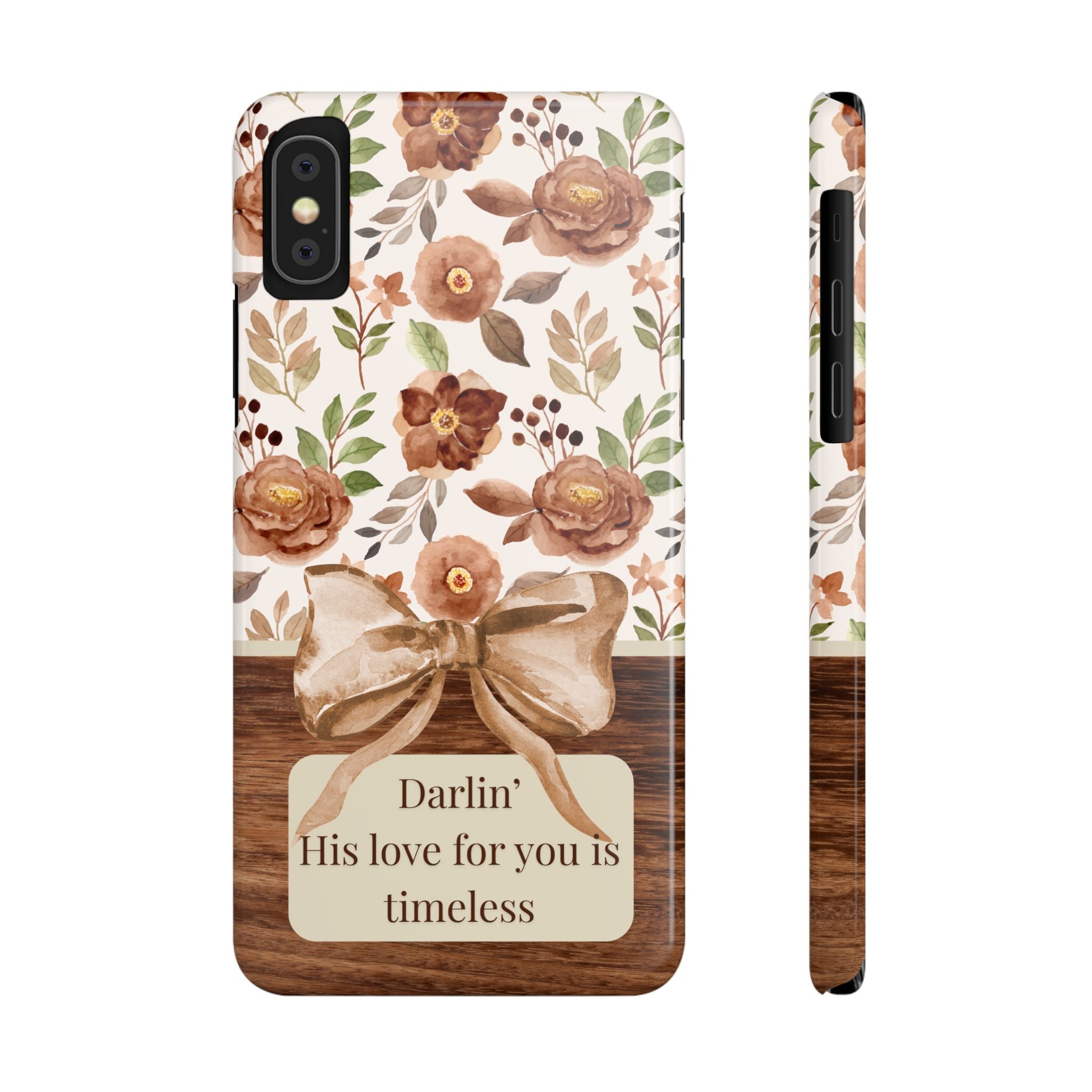 Darlin His Love For You Is Timeless iPhone Case