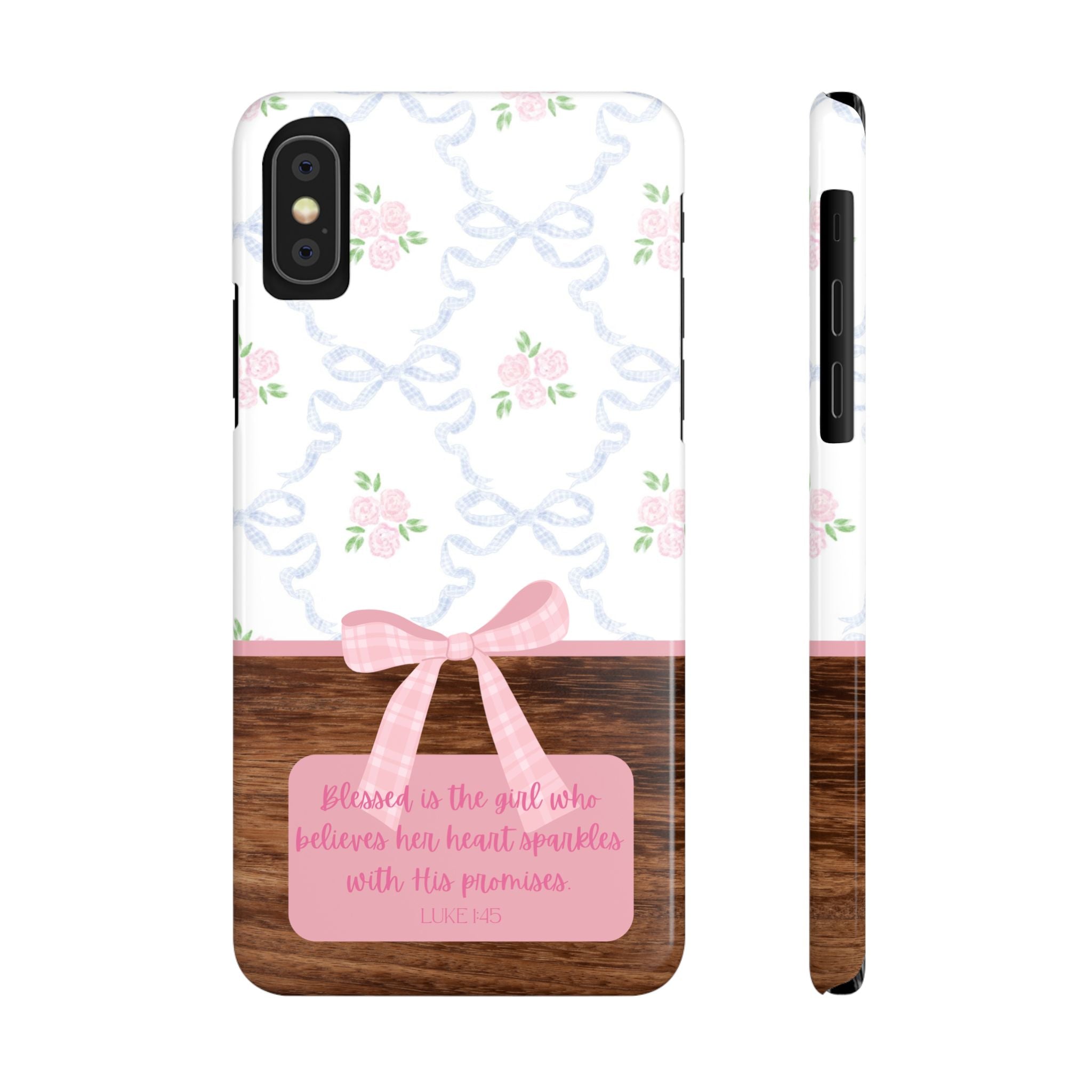 Blessed Is The Girl iPhone Case