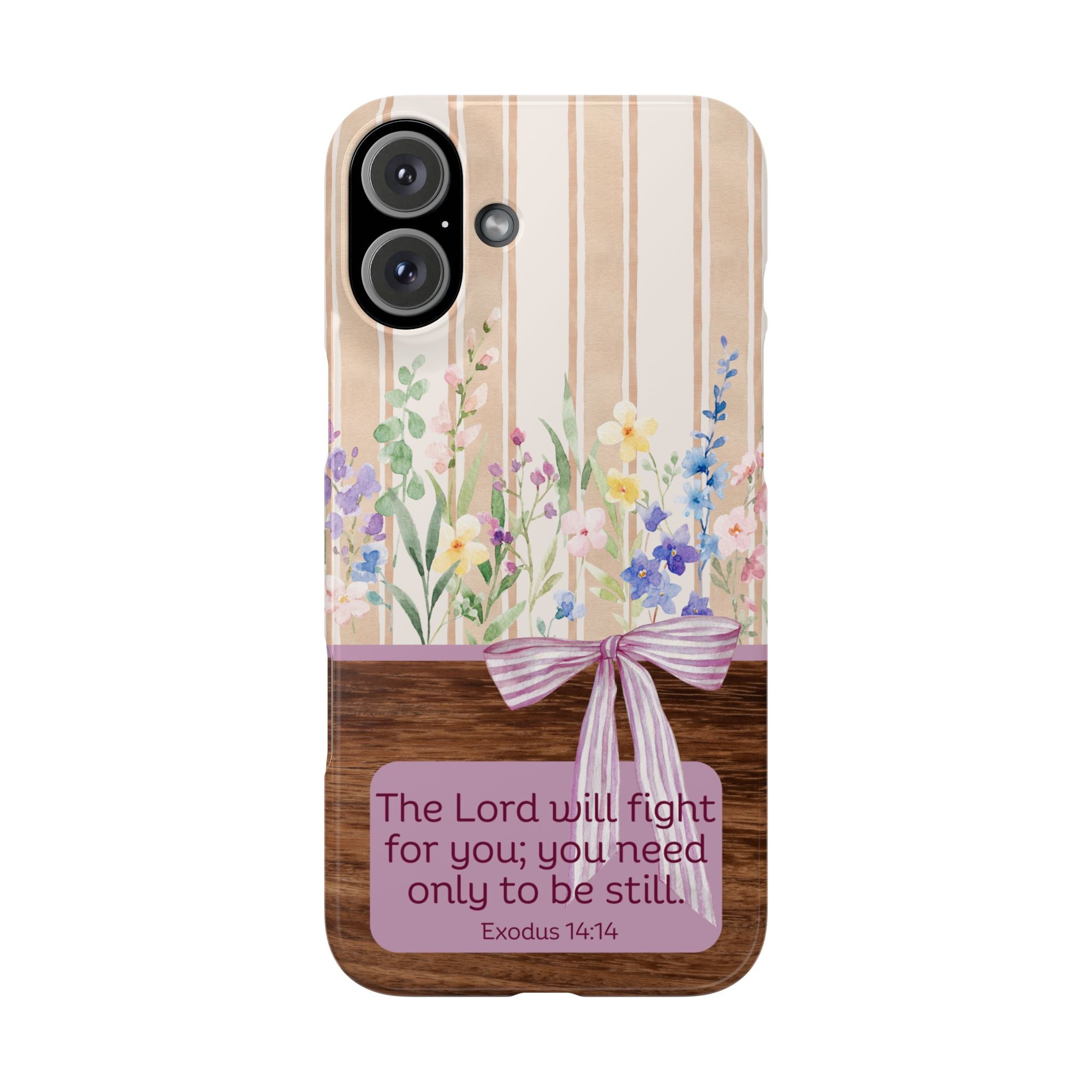 Be Still iPhone Case
