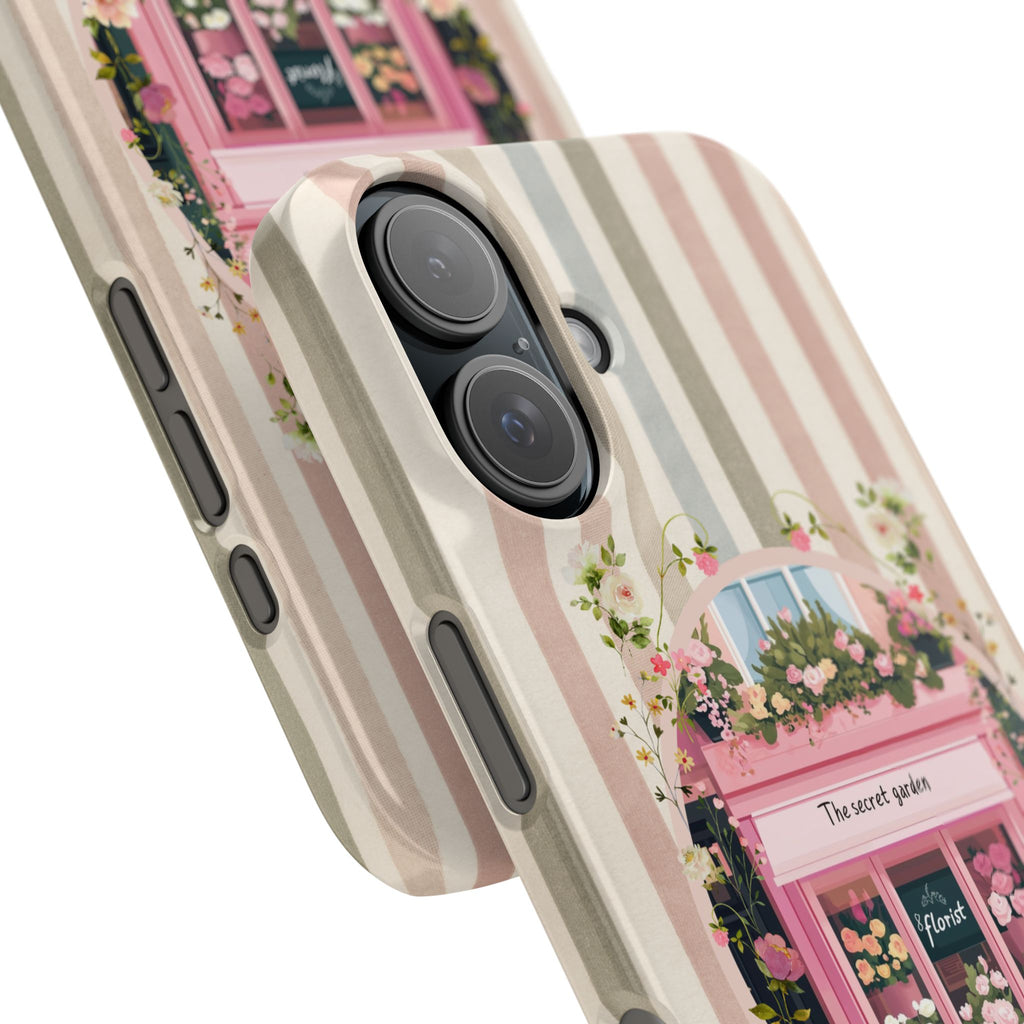 When The Flowers Fade His Word Remains iPhone Case
