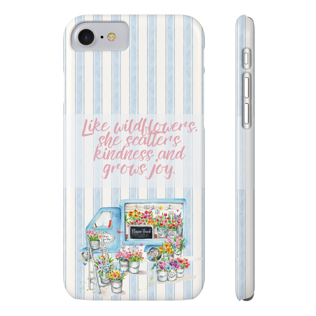 She’s Like Wildflowers iPhone Case
