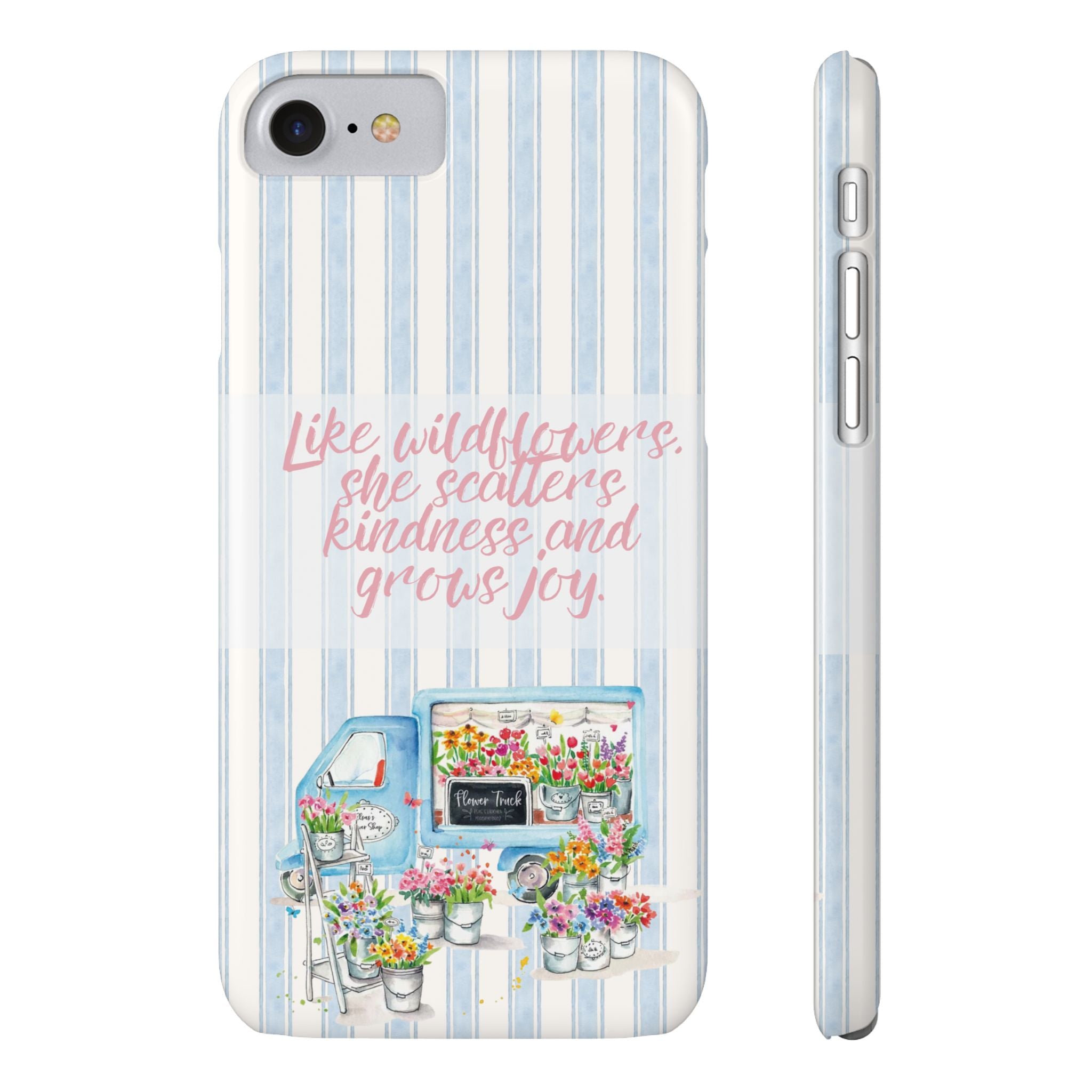 She’s Like Wildflowers iPhone Case