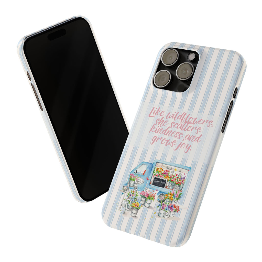 She’s Like Wildflowers iPhone Case