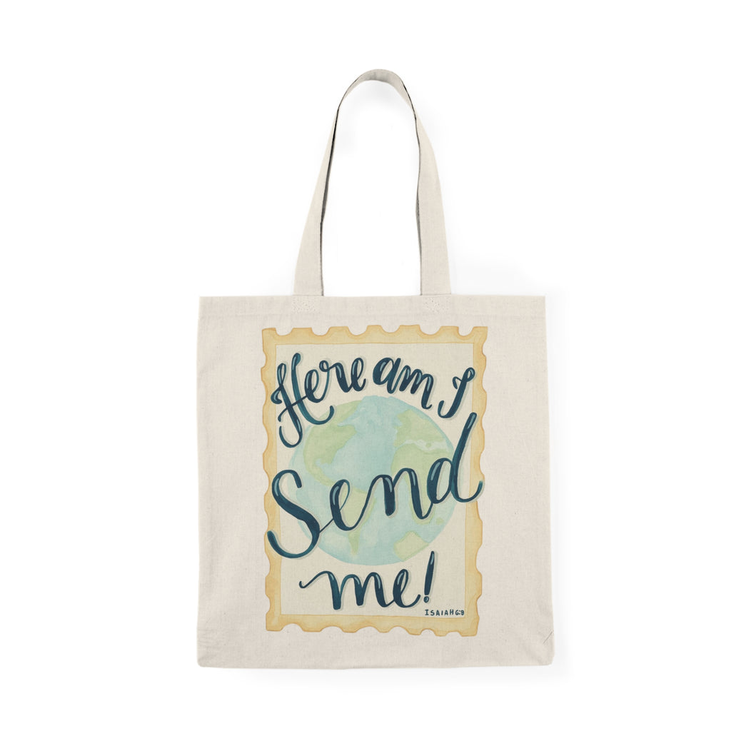 Here I Am Send Me Tote