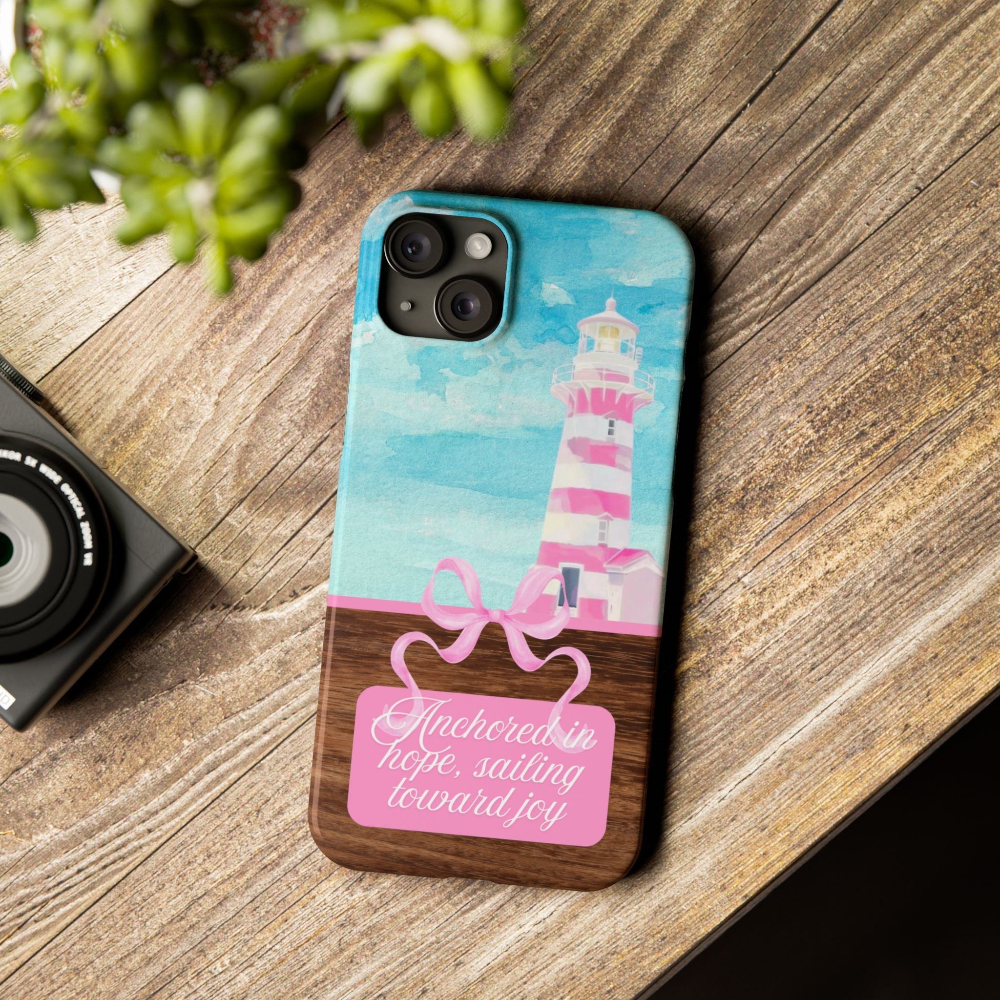 Anchored In Hope iPhone Case