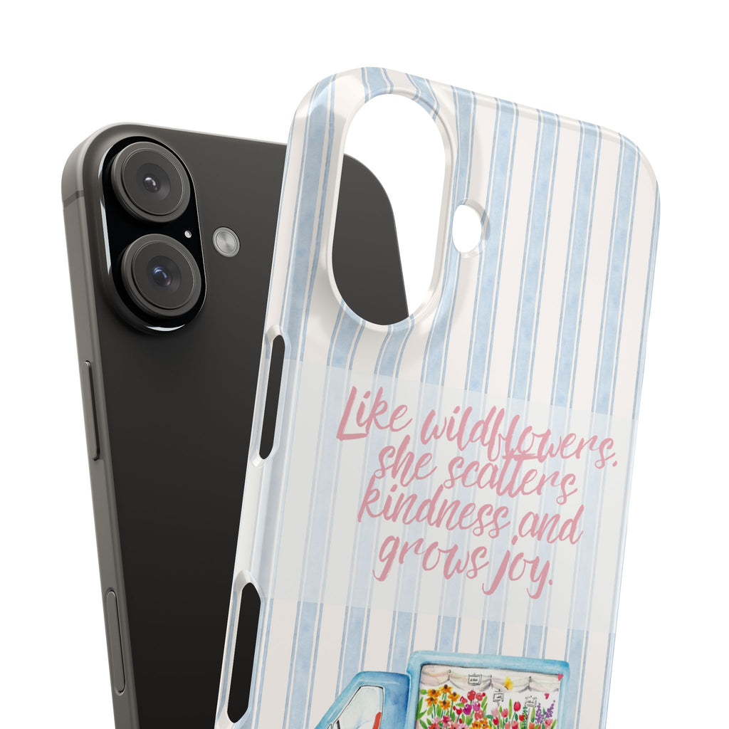 She’s Like Wildflowers iPhone Case