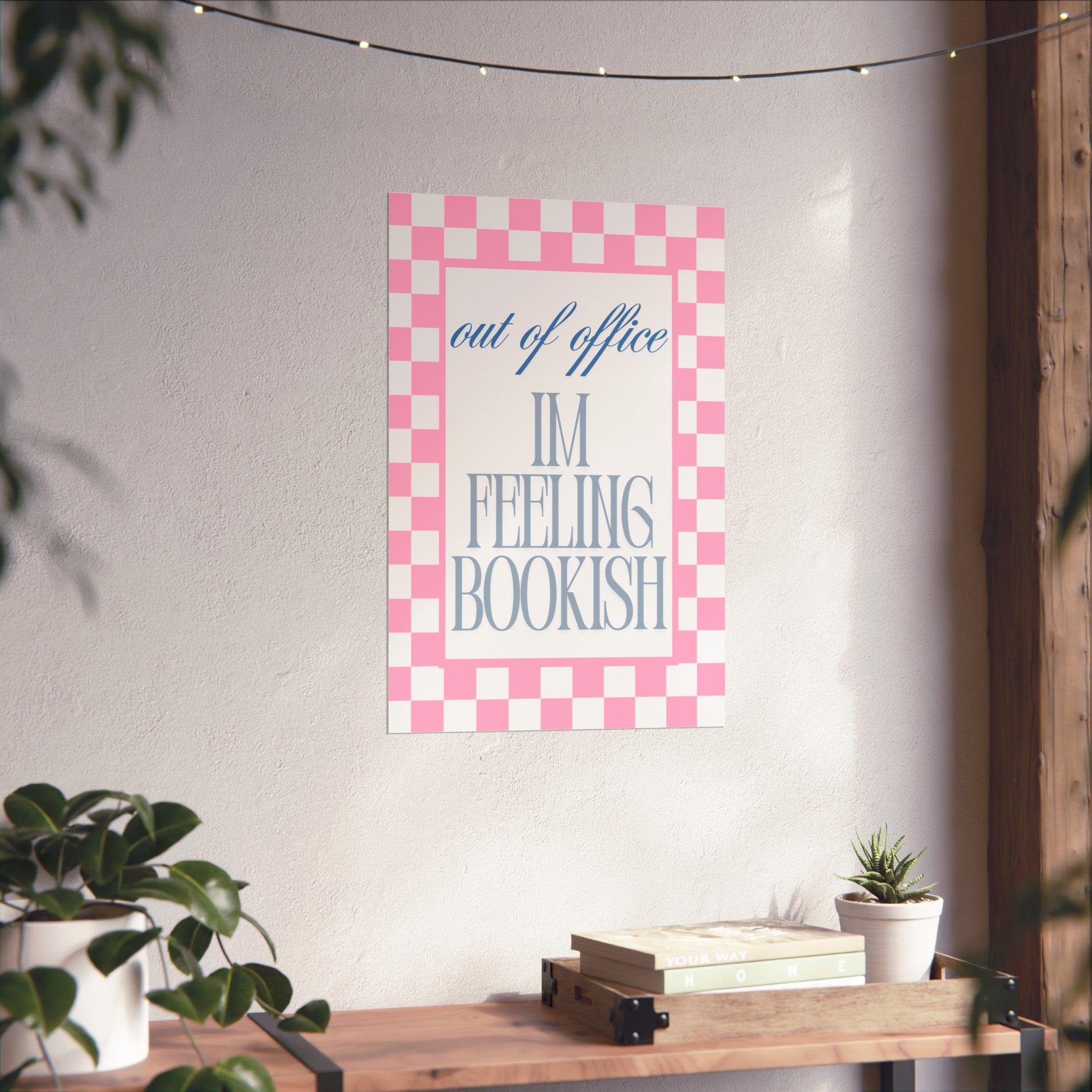 Feeling Bookish Unframed Poster