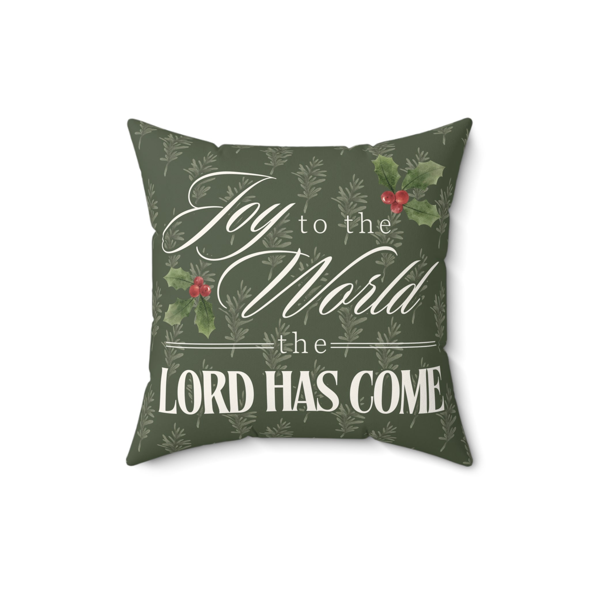 Joy To The World Pillow
