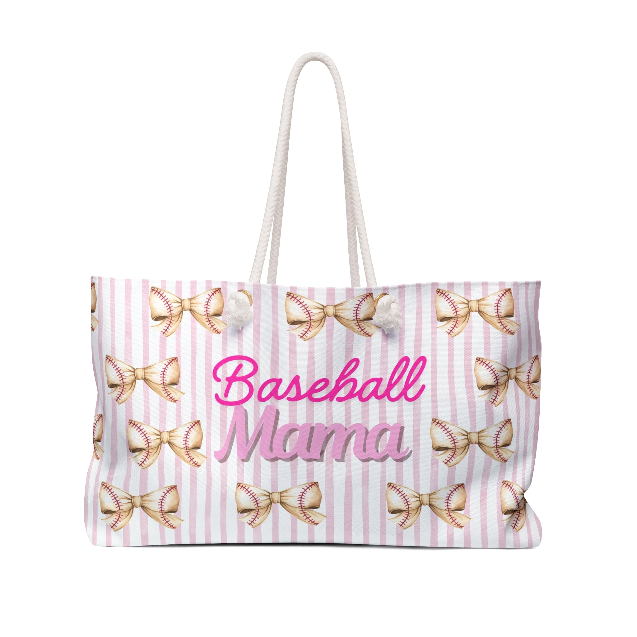 Baseball Mama Weekender Bag