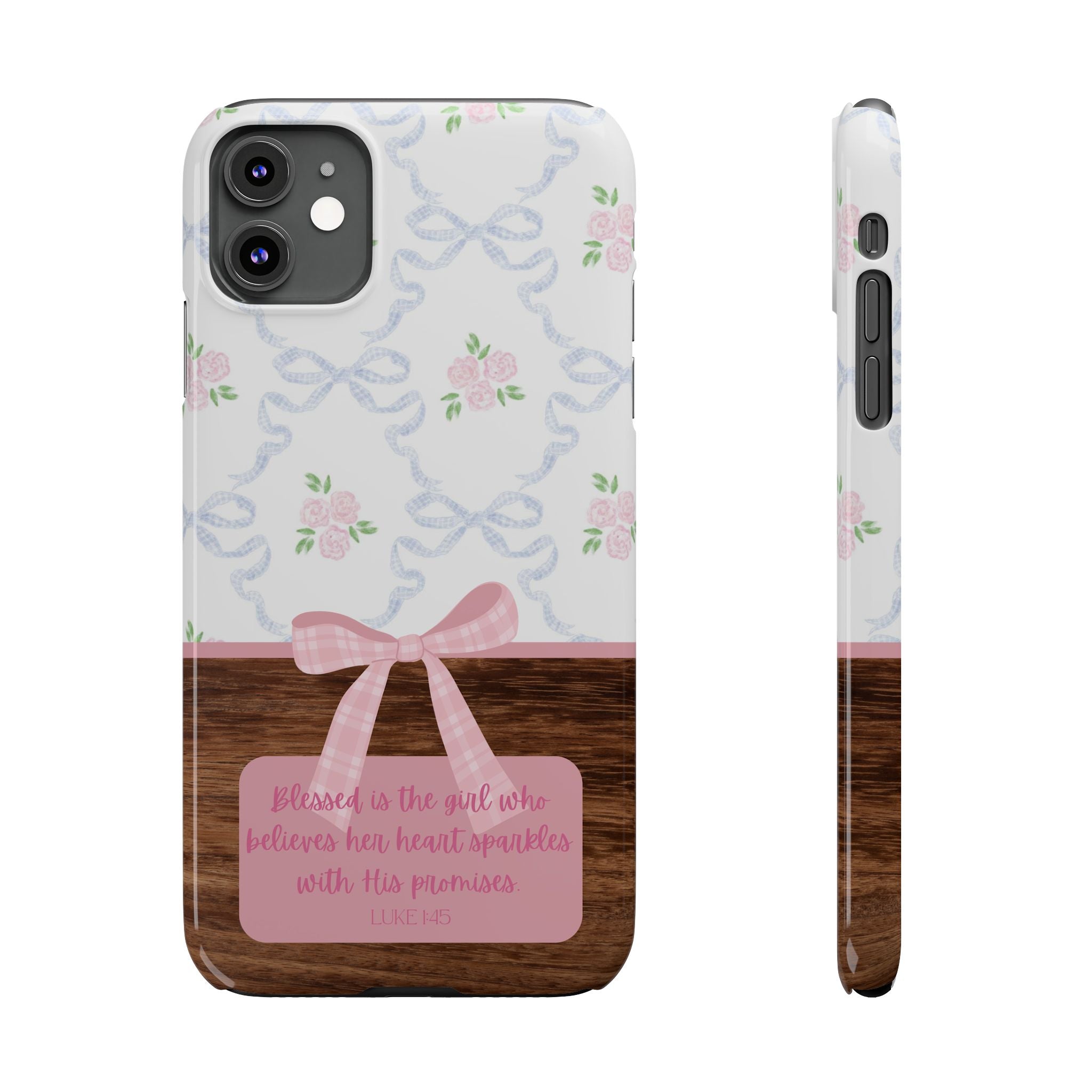 Blessed Is The Girl iPhone Case