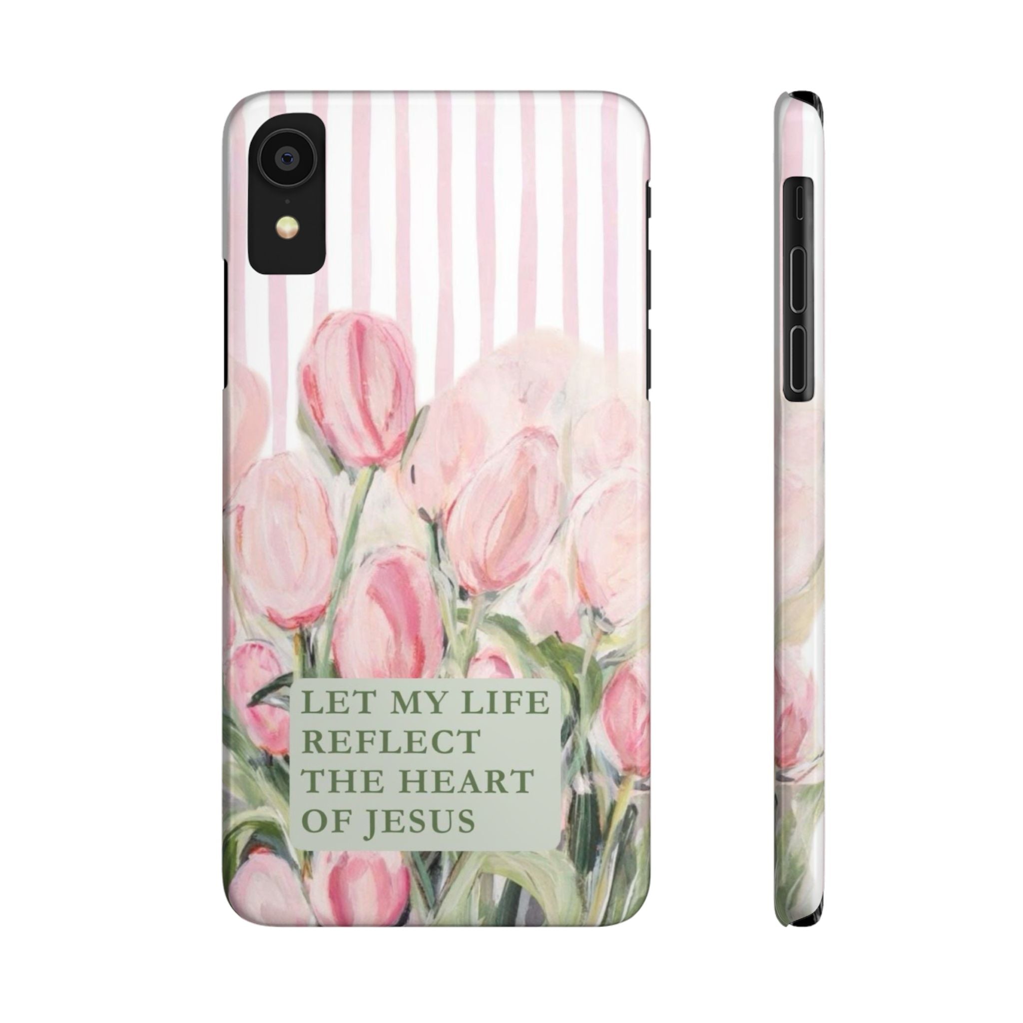 Let My Life Reflect The Heart Of Jesus iPhone Case