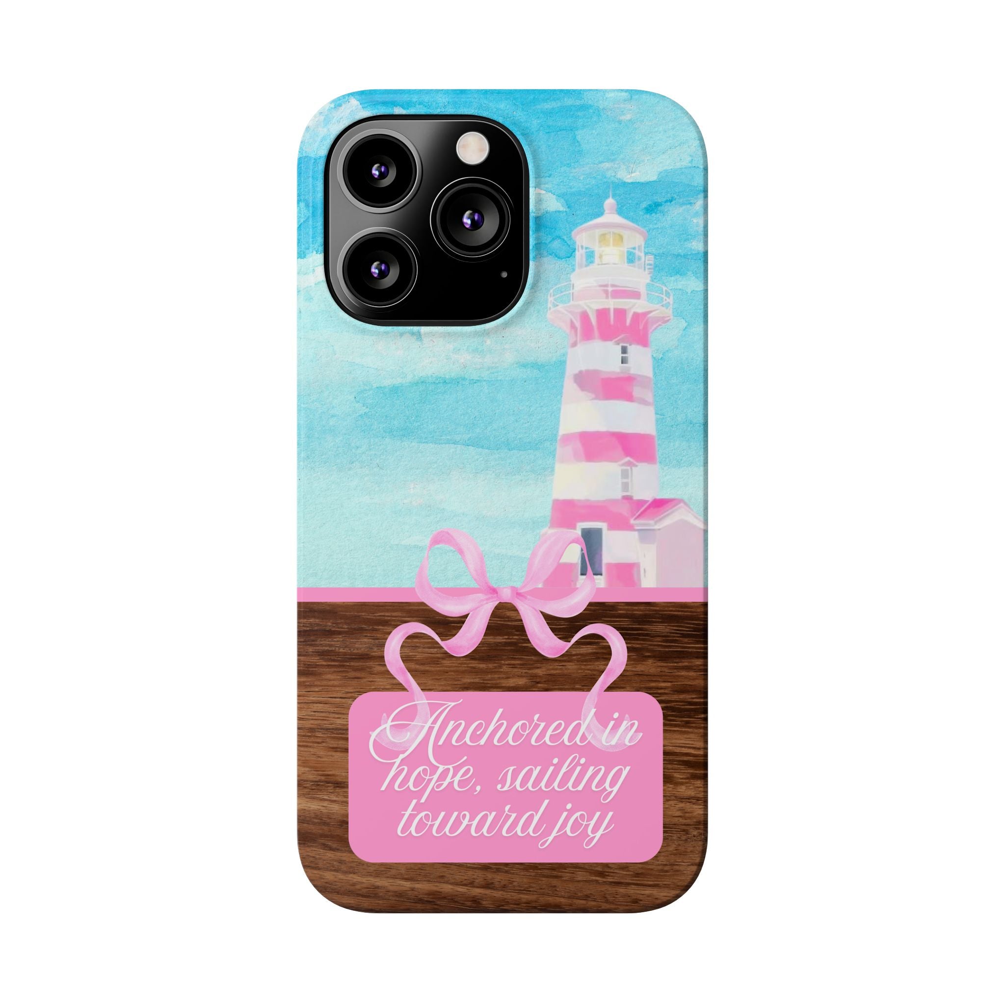 Anchored In Hope iPhone Case