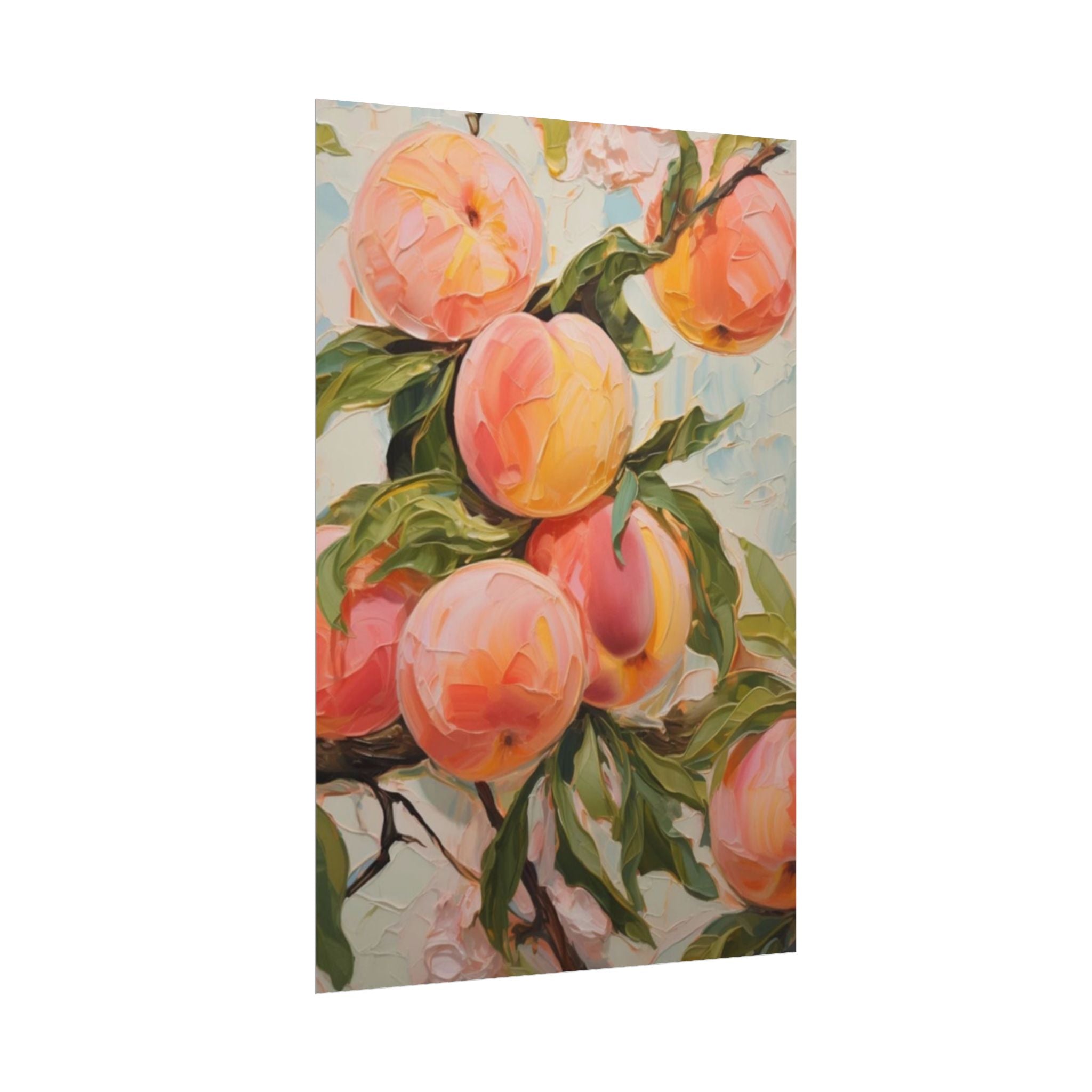 Paint Peaches Unframed Poster