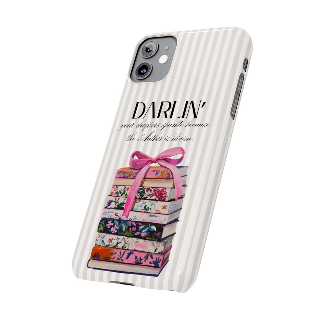 Darlin’ The Author Is Devine iPhone Case