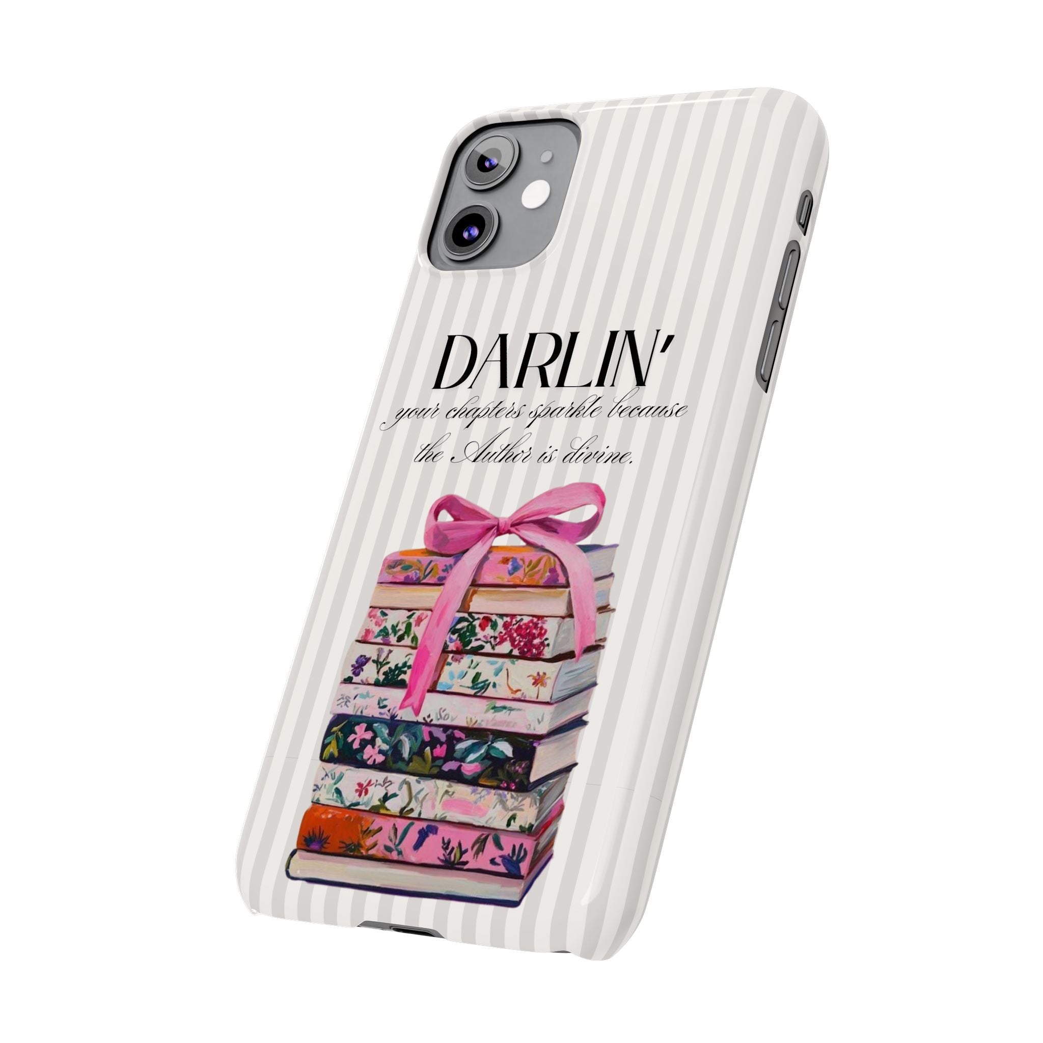 Darlin’ The Author Is Devine iPhone Case