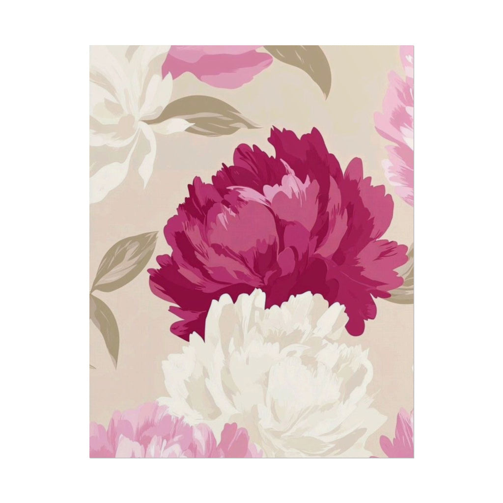 Flower Abstract Unframed Poster