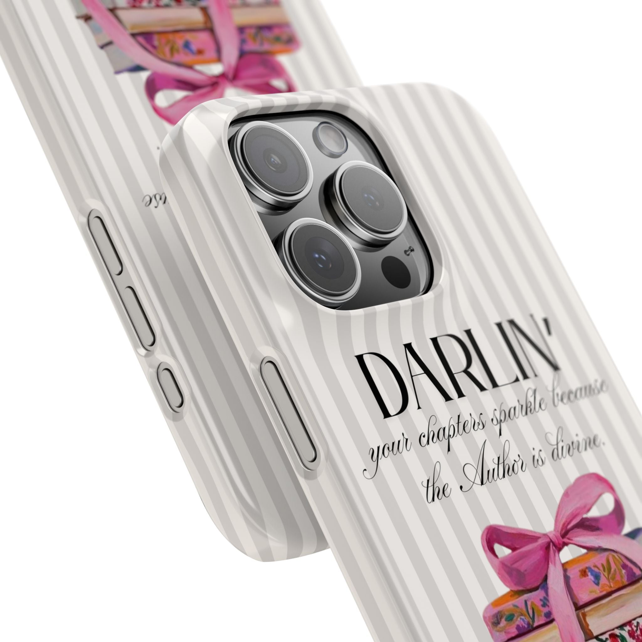 Darlin’ The Author Is Devine iPhone Case