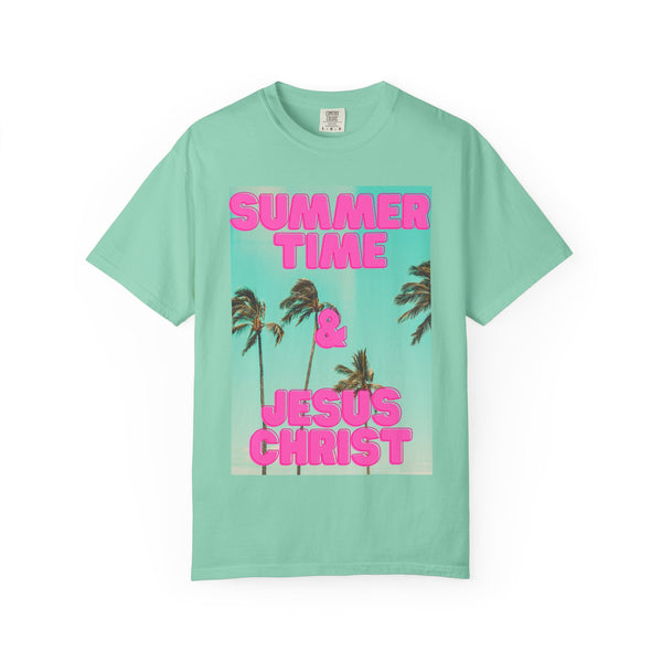 Summer Time & Jesus Christ T-shirt