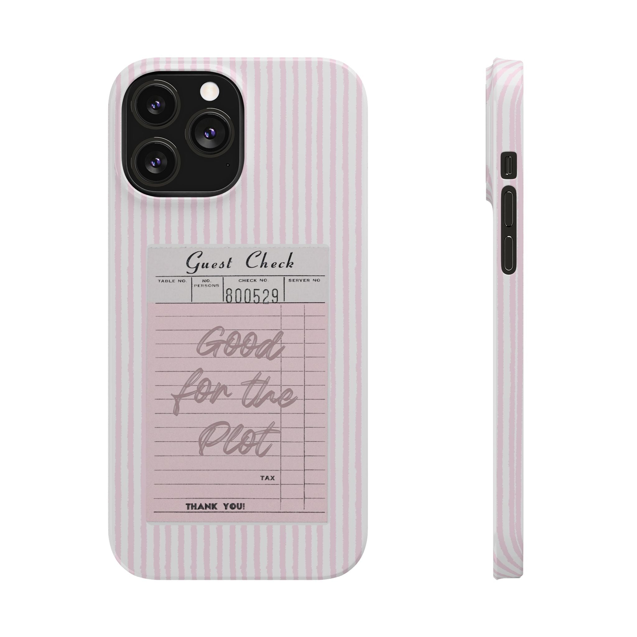 Good For The Plot iPhone Case