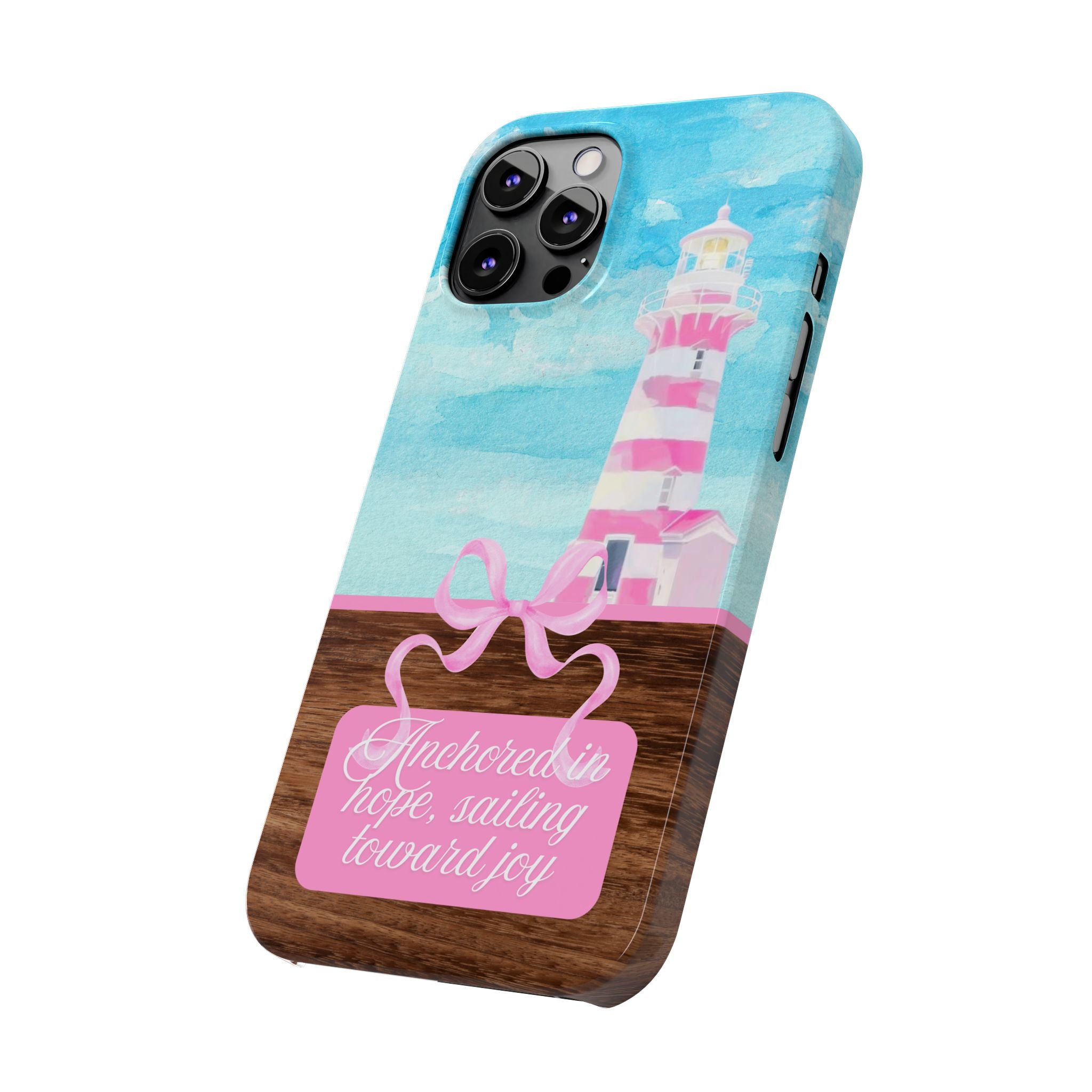 Anchored In Hope iPhone Case