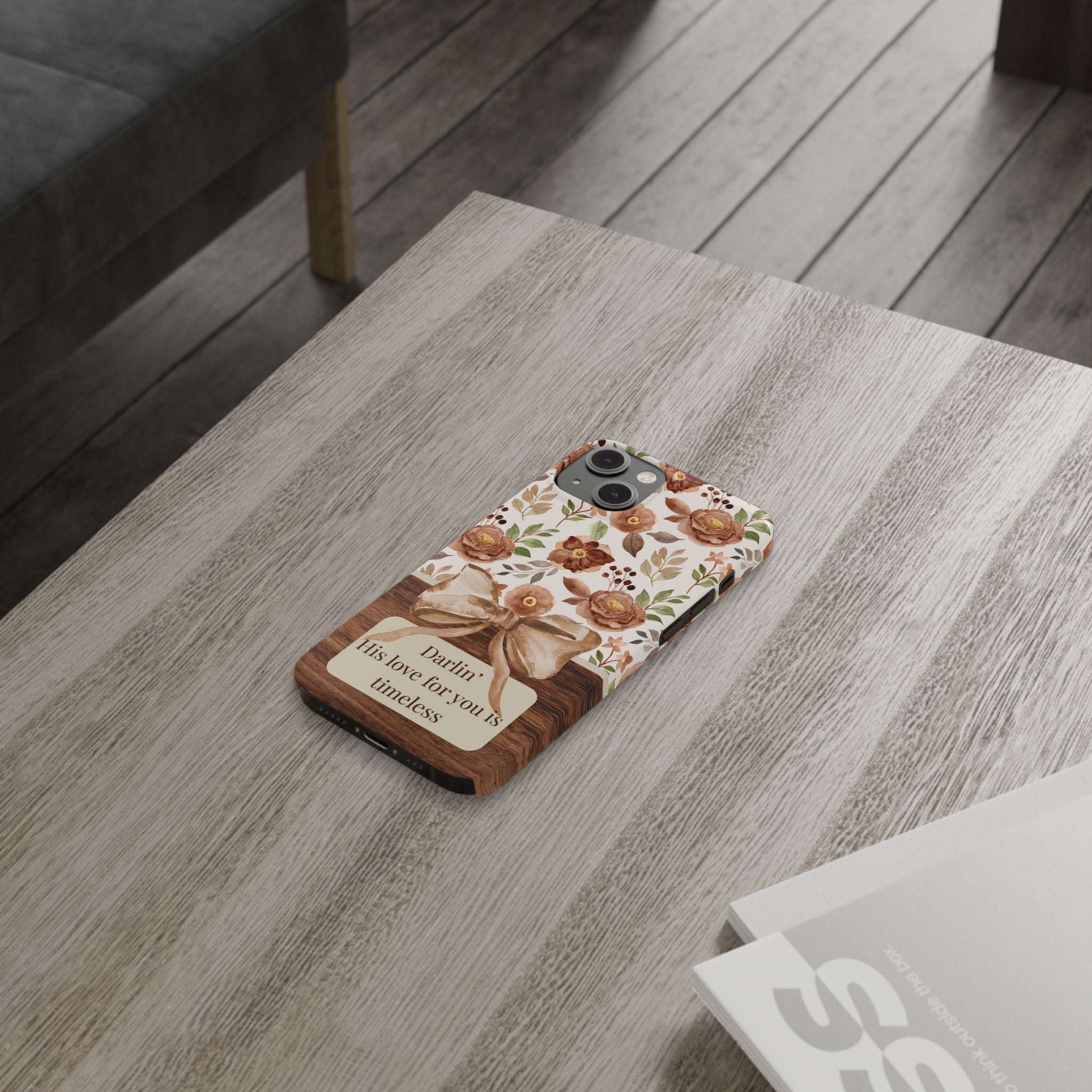 Darlin His Love For You Is Timeless iPhone Case
