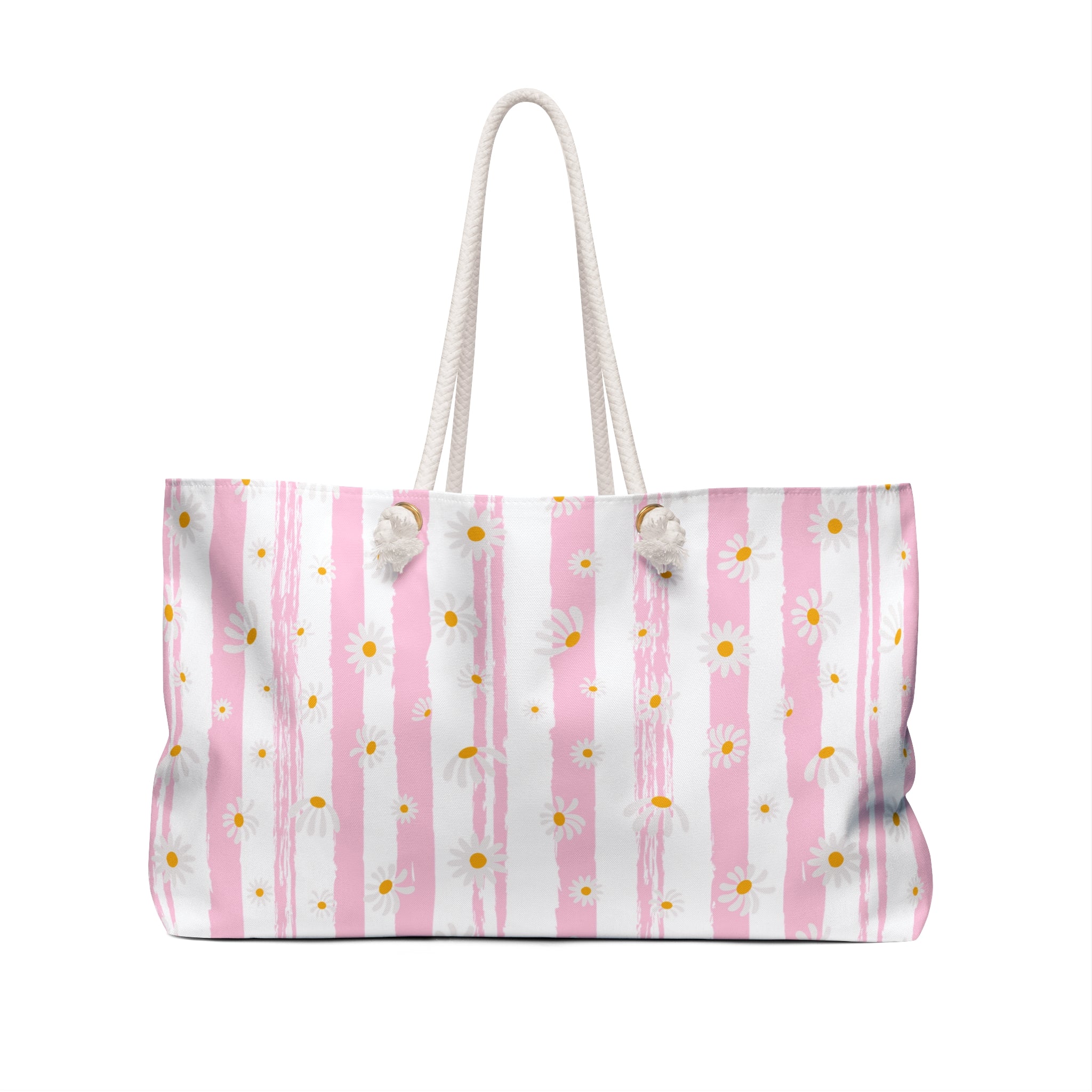 Pink Daisy Mama Weekender Bag