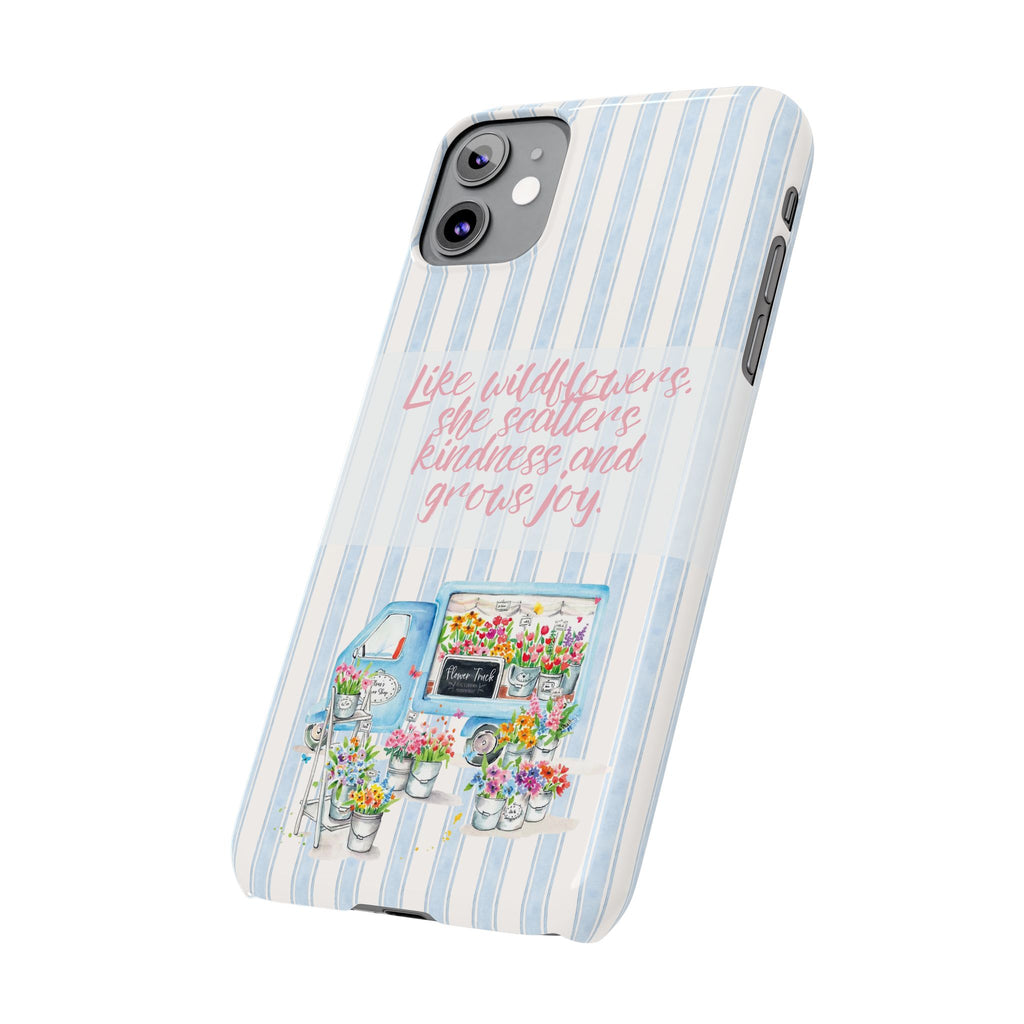 She’s Like Wildflowers iPhone Case