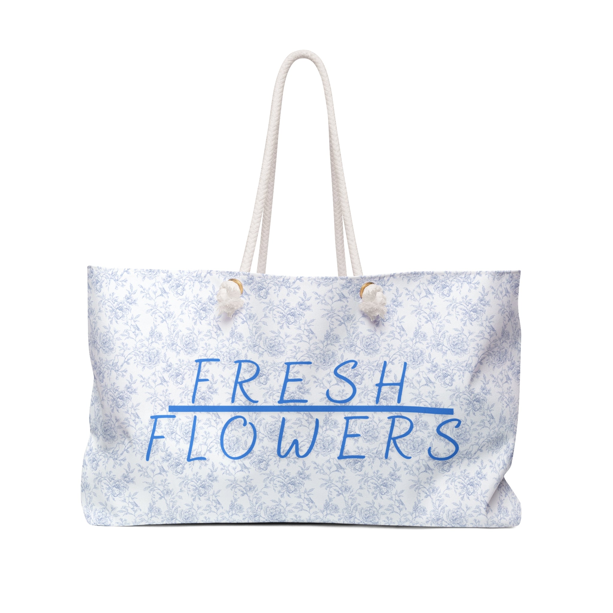Fresh Flowers Weekender Bag
