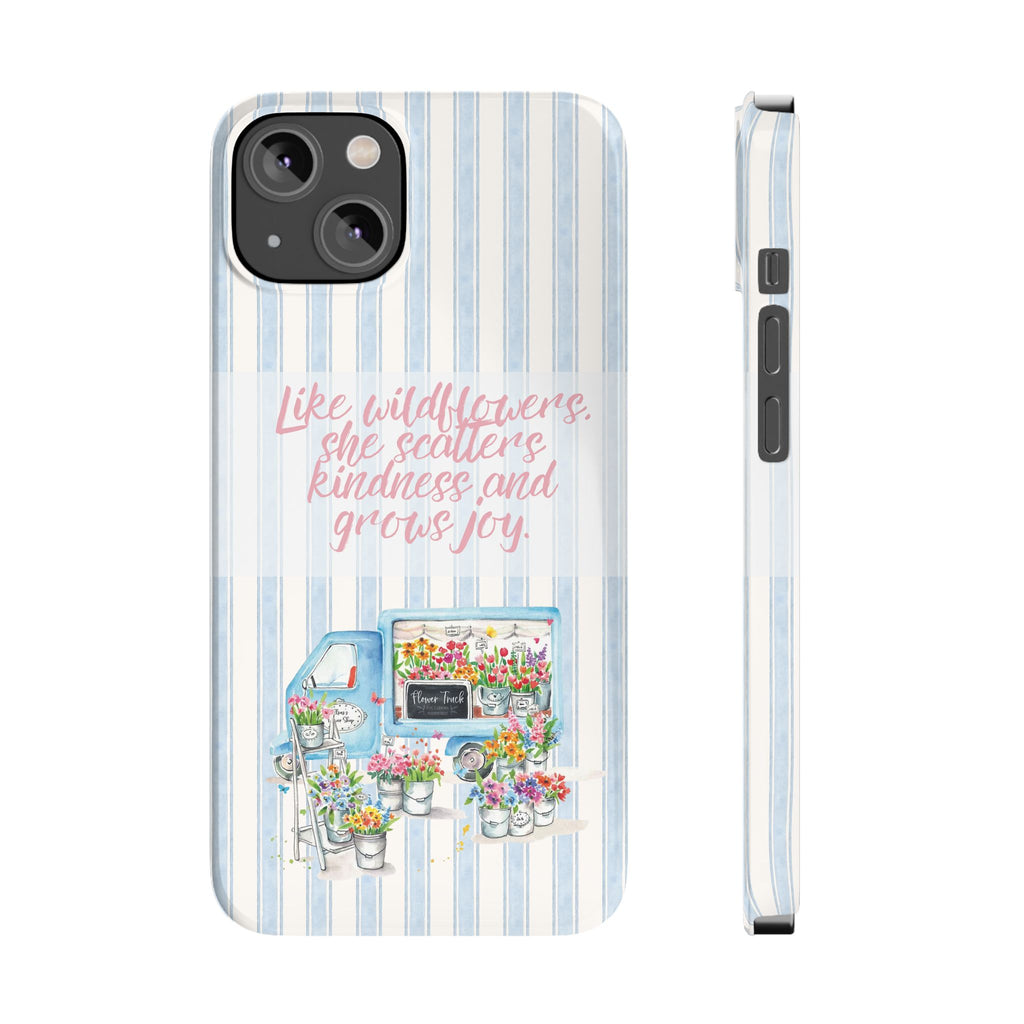 She’s Like Wildflowers iPhone Case