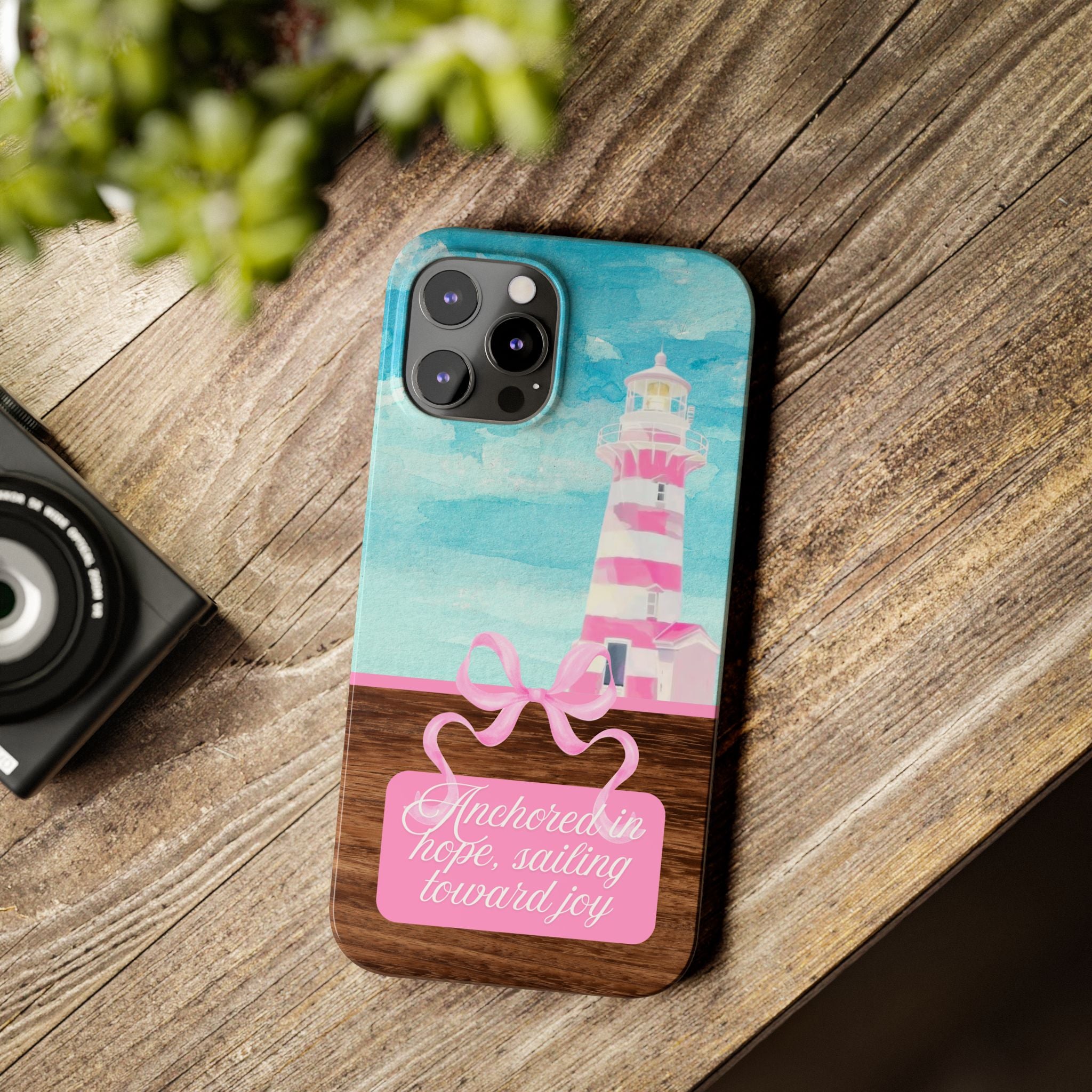 Anchored In Hope iPhone Case