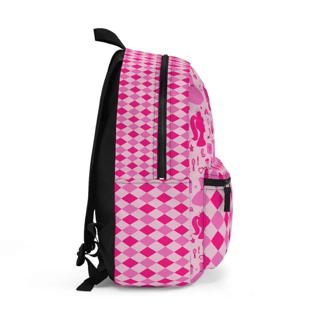 Pink Princess Hot Pink Backpack