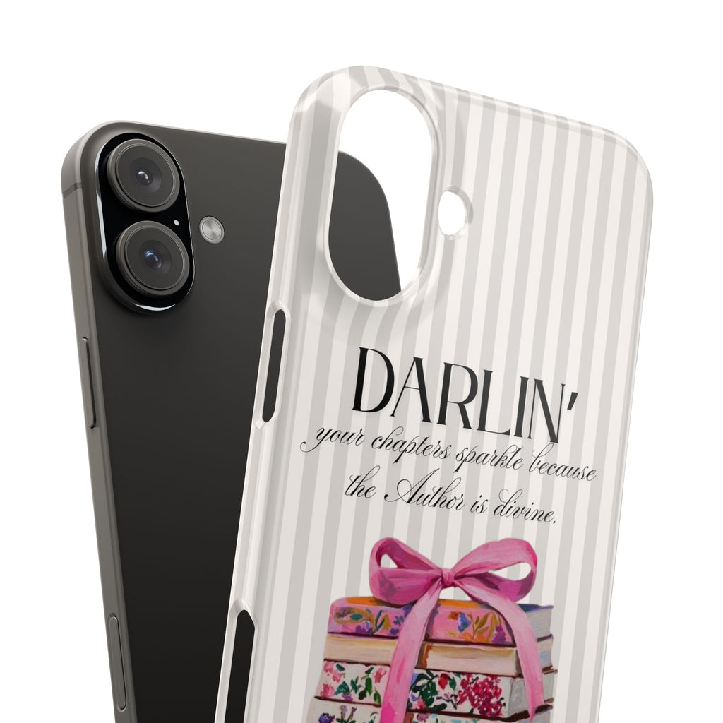 Darlin’ The Author Is Devine iPhone Case
